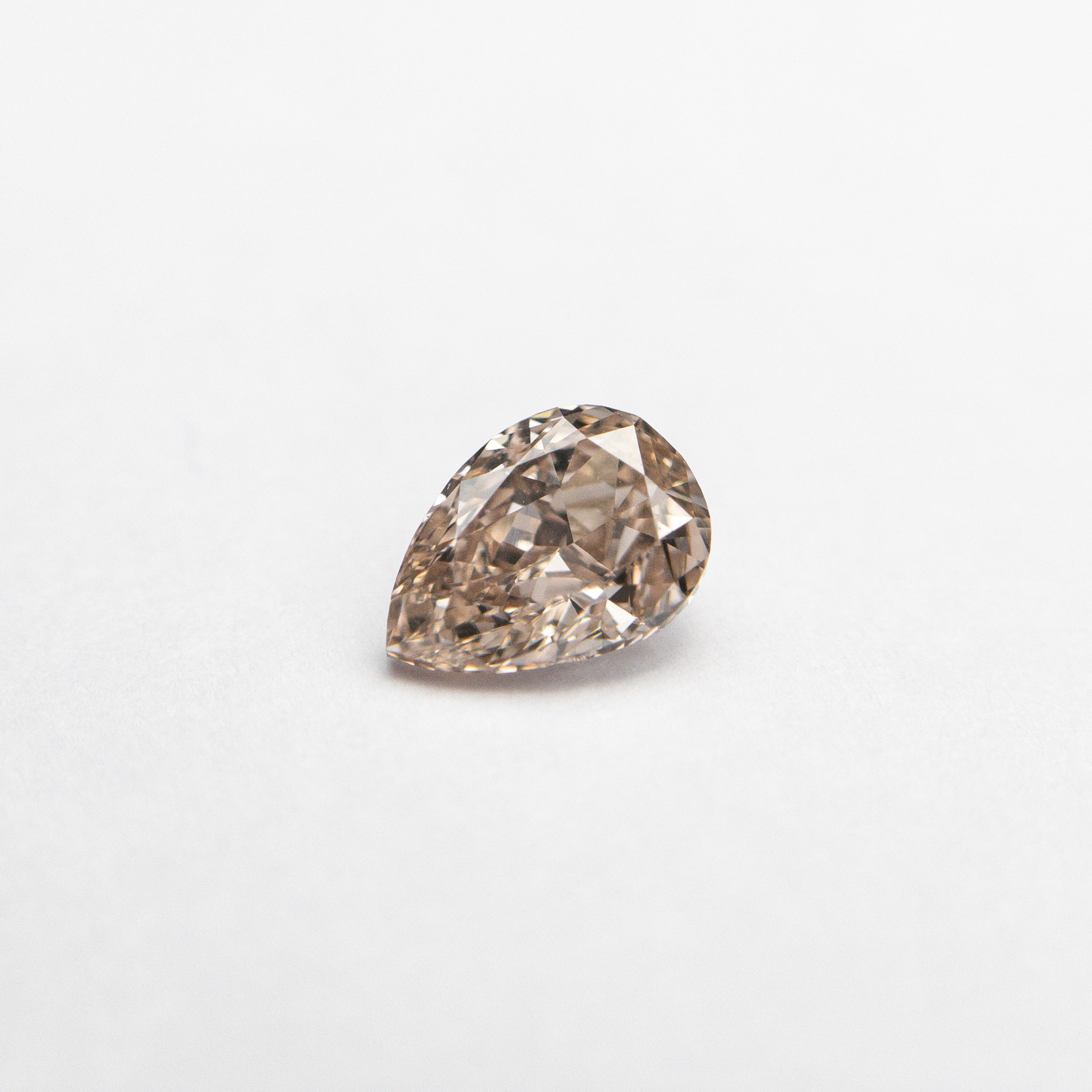 0.35ct 5.24x3.75x2.45mm GIA VS2 Fancy Brown-Pink Pear Brilliant π¦πΊ 24093-01