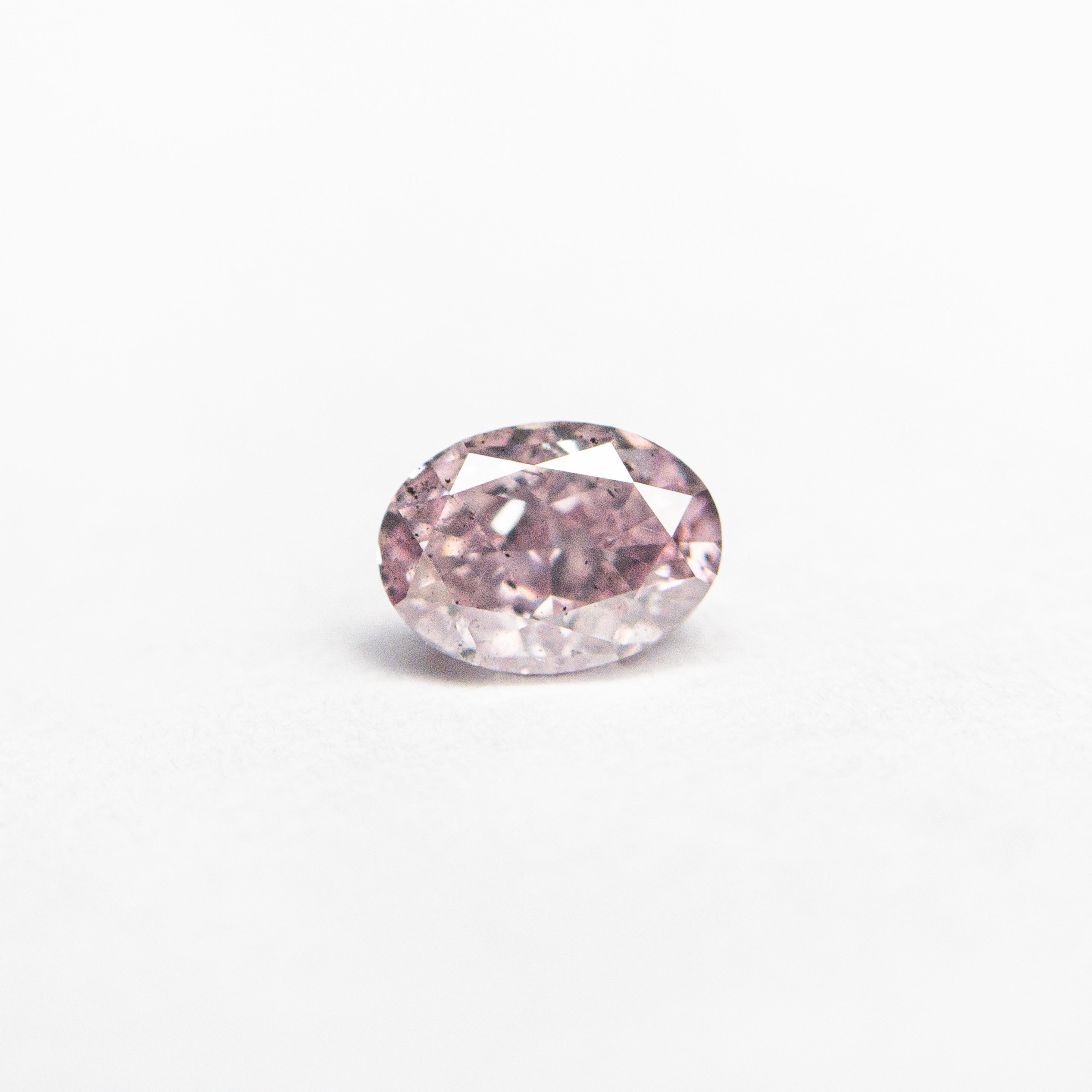 0.40ct 4.98x3.64x2.68mm GIA I1 Fancy Intense Purple-Pink Oval Brilliant π¦πΊ 24120-01