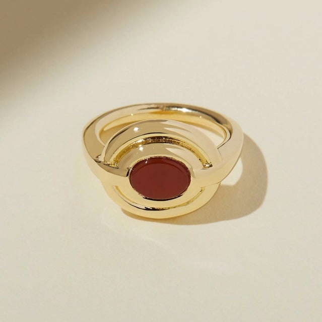 Mira Ring - Carnelian
