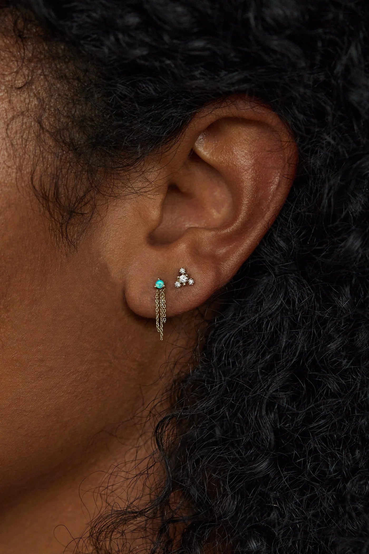 Opal Mist Earrings