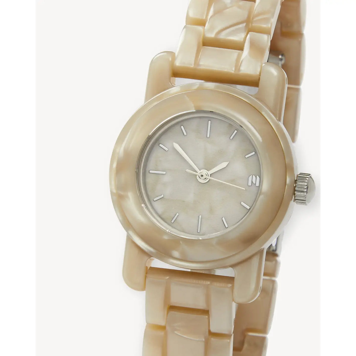 Mini Mono Watch in Sand Shell