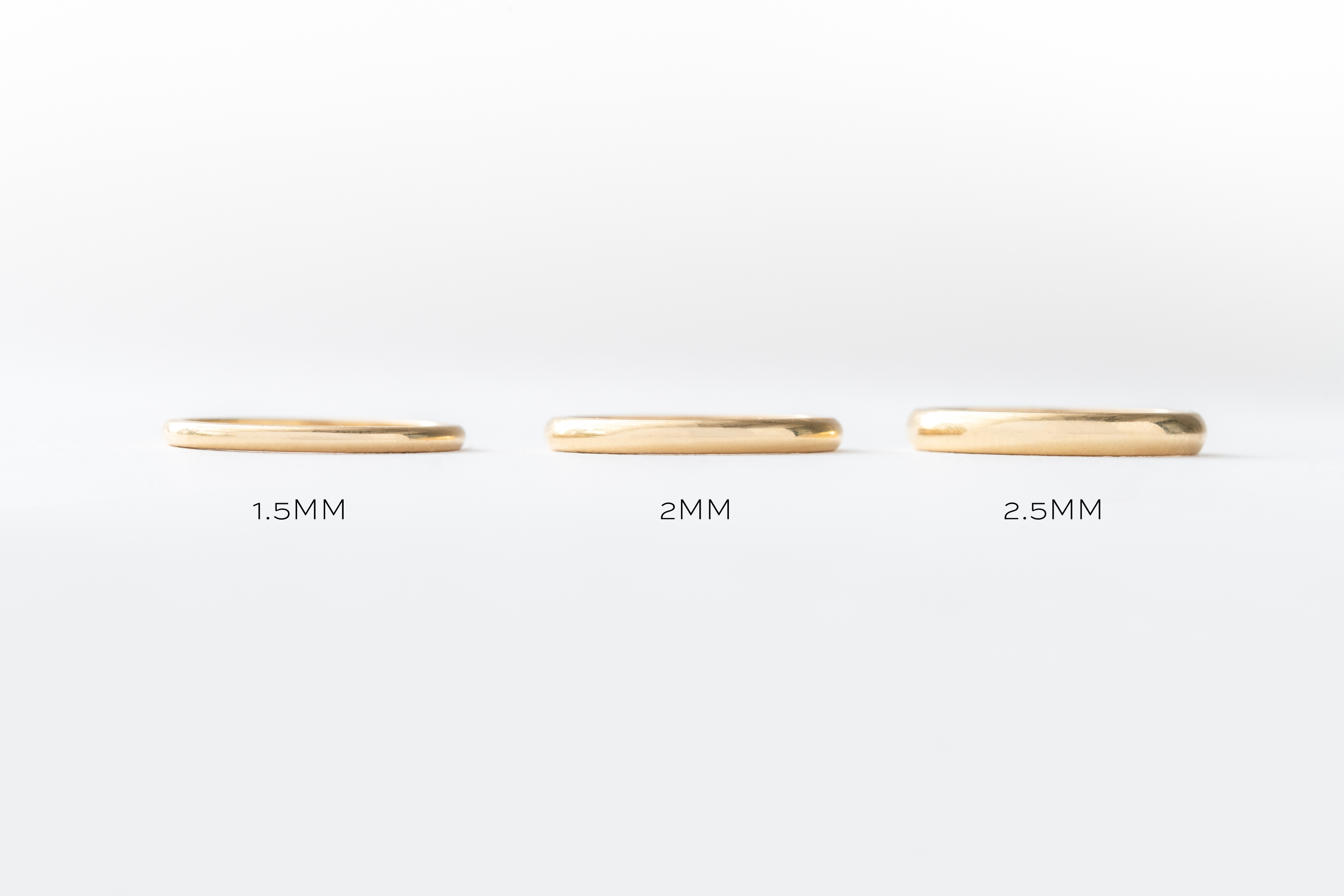 2.5mm Half Round Band