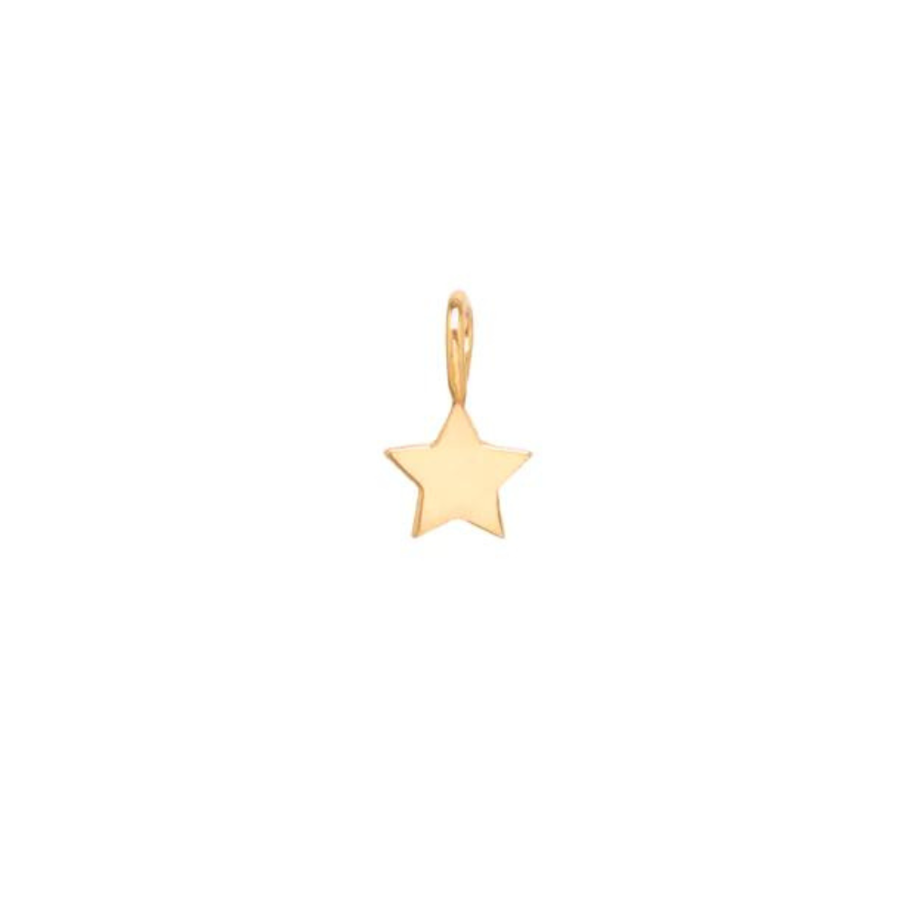 Welded Endless Bracelet - Gold Star Charm