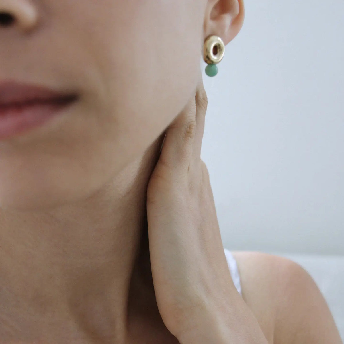 Aventurine Anni Earrings