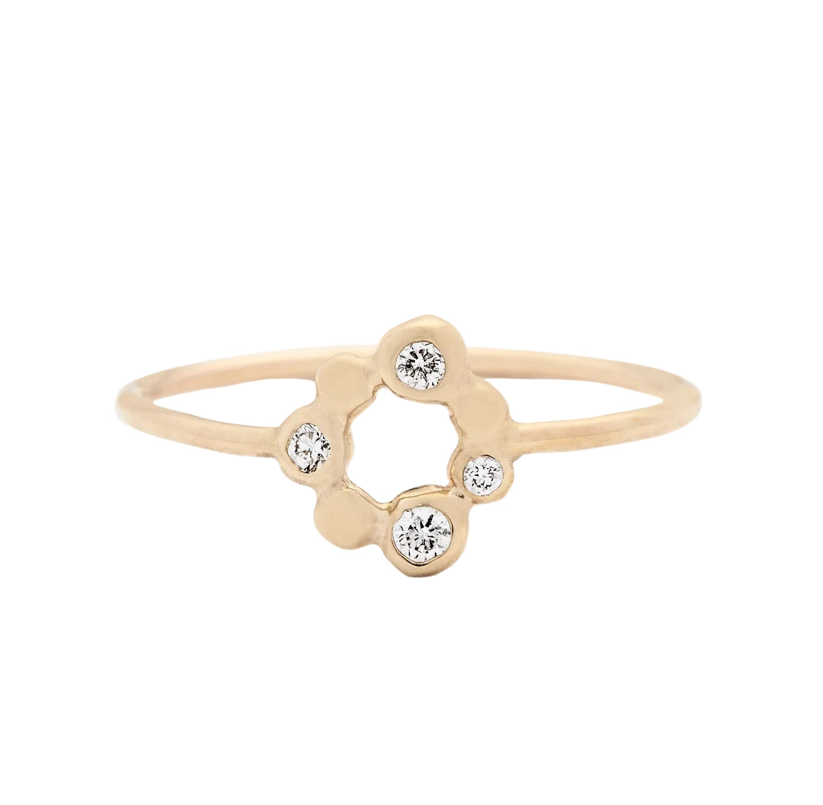 Komorebi Circle Diamond Ring