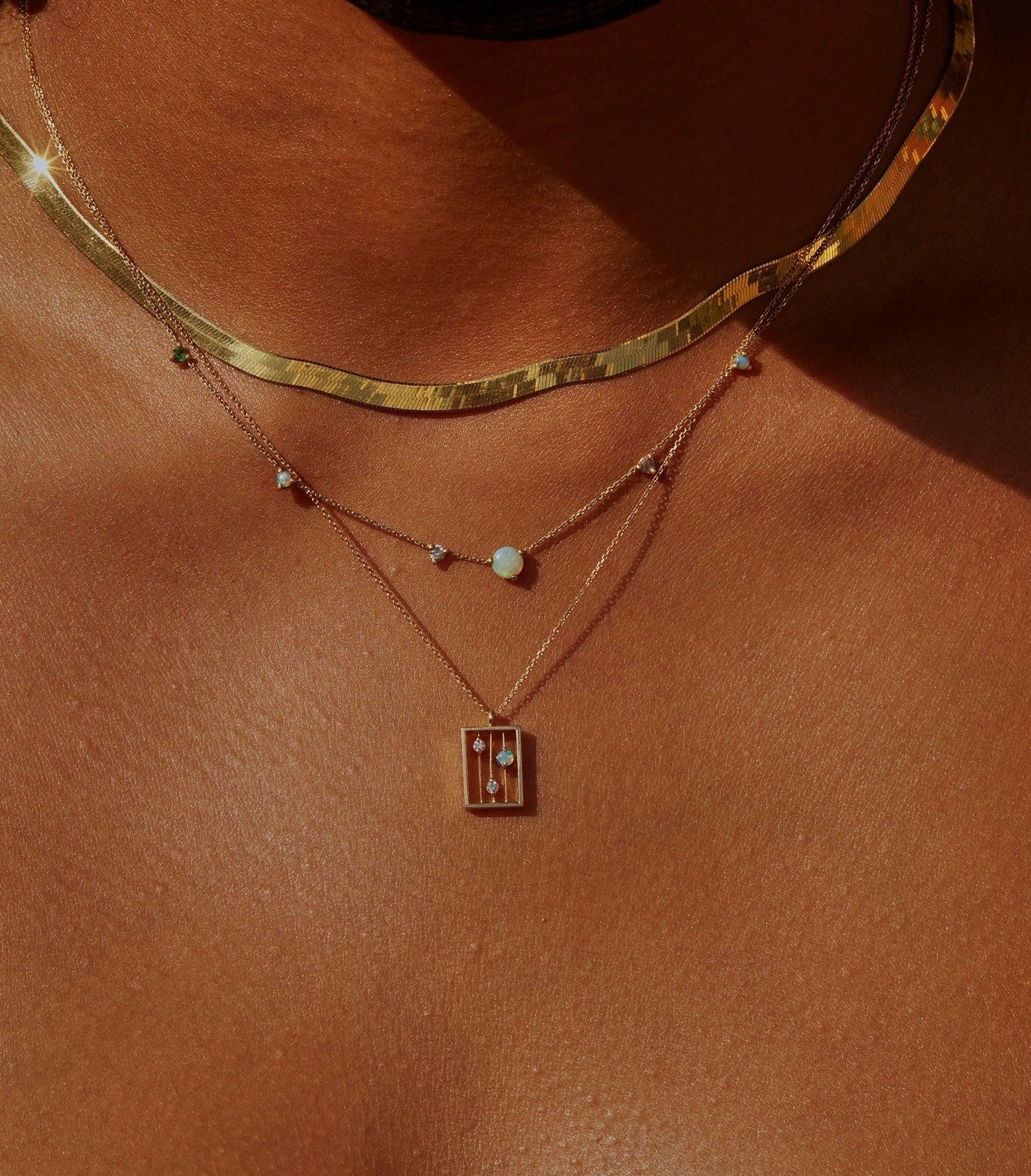 Opal Drift Necklace