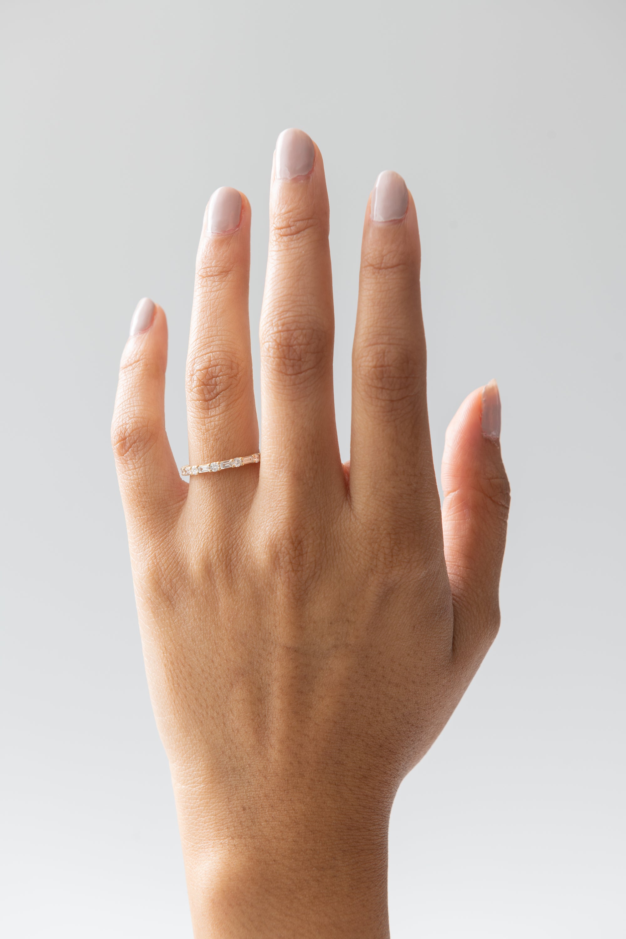 Baguette + Round Band