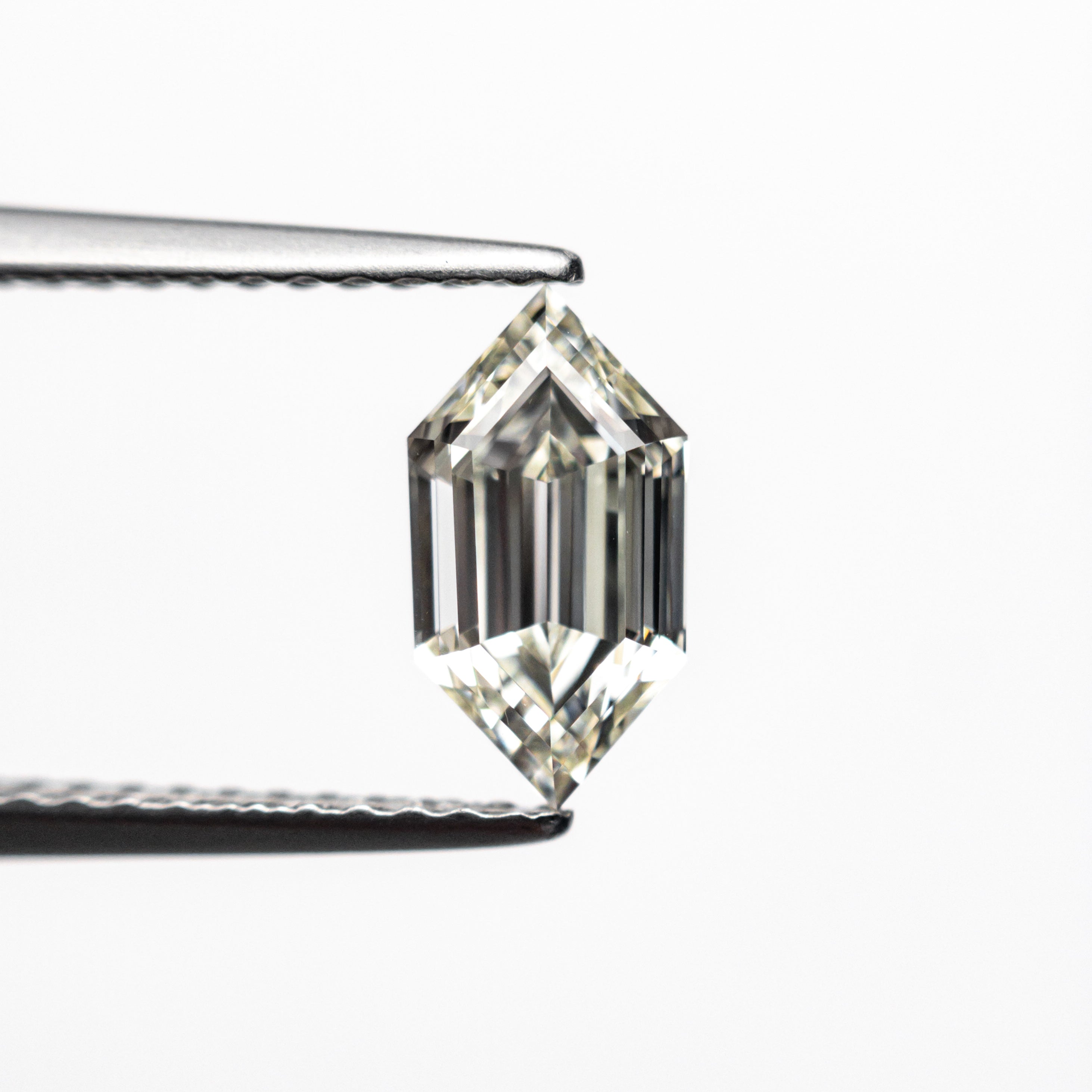 1.01ct 8.80x4.67x3.39mm GIA VVS2 L Hexagon Step Cut 25078-01
