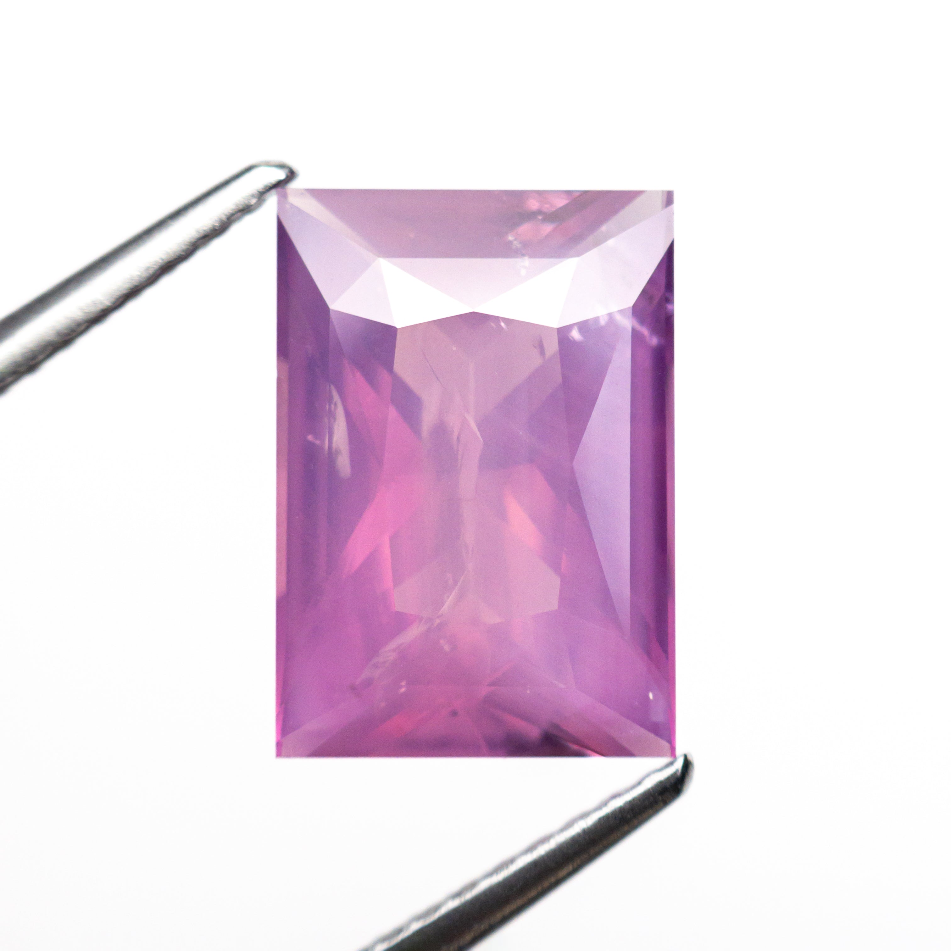 4.08ct 11.35x7.92x4.43mm Rectangle Brilliant Sapphire 26383-01