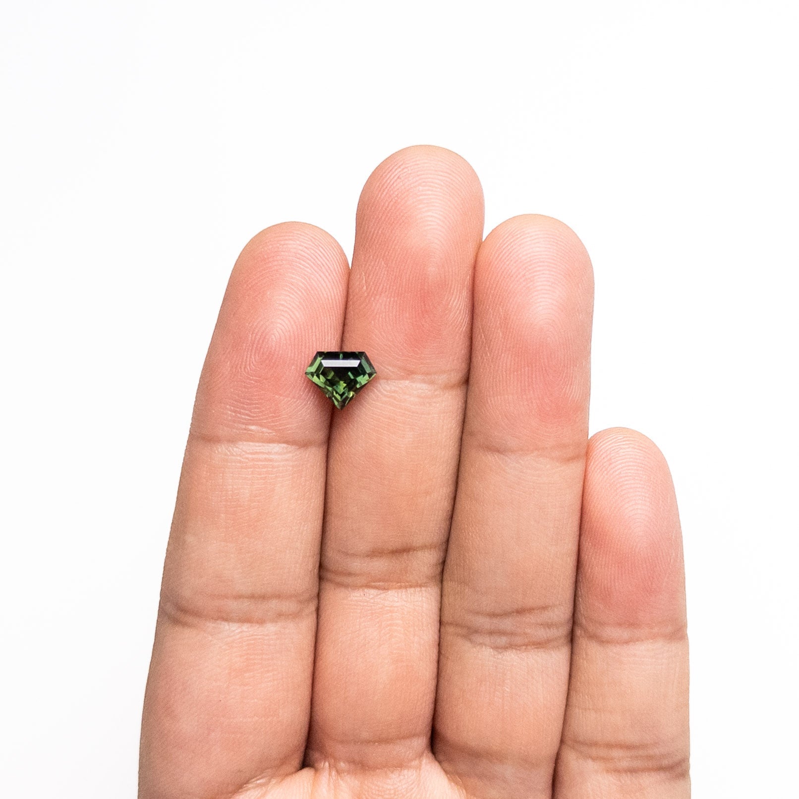 1.85ct 7.01x8.56x4.88mm Shield Step Cut Sapphire 26725-01