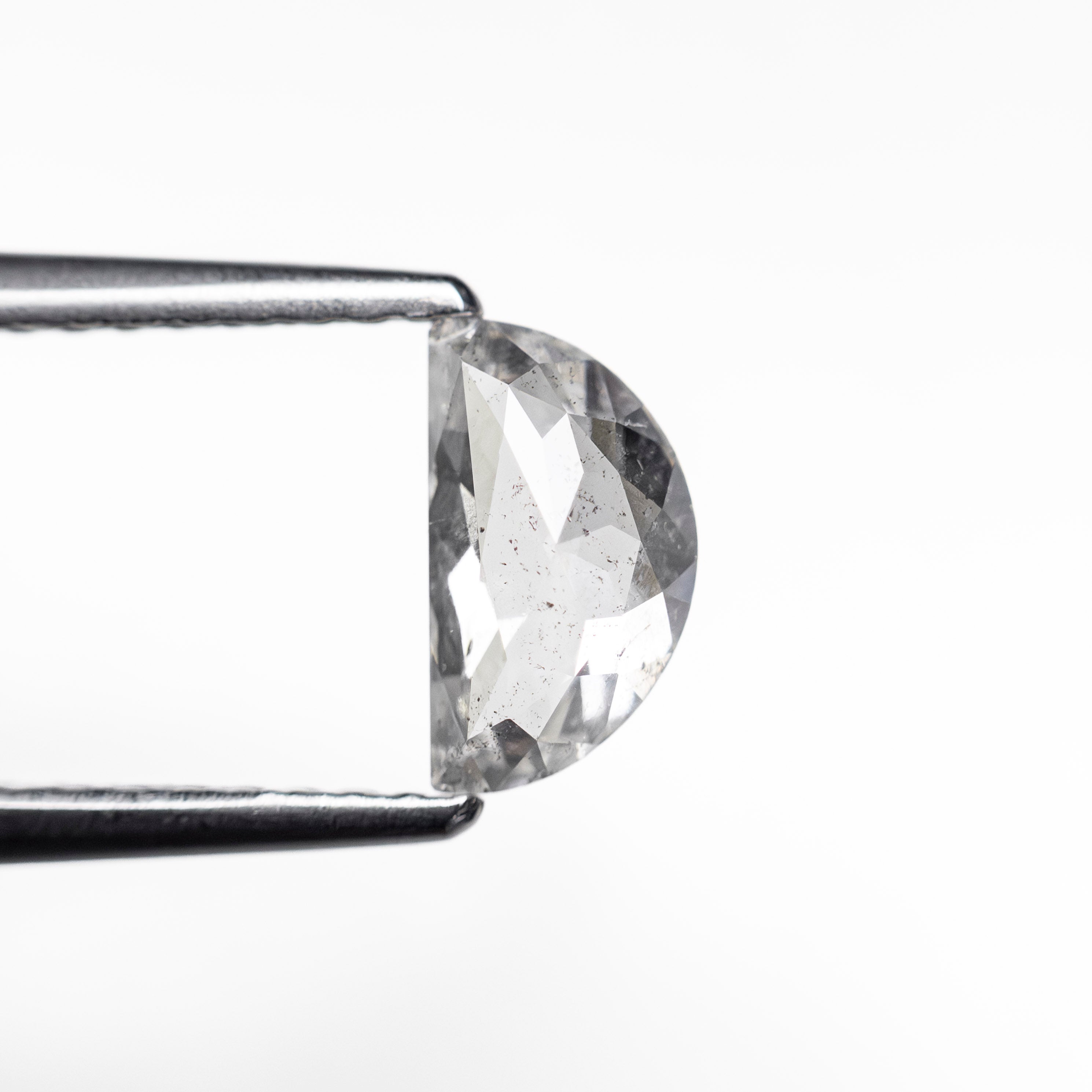 0.72ct 7.32x4.15x2.67mm Half Moon Rosecut 26787-08