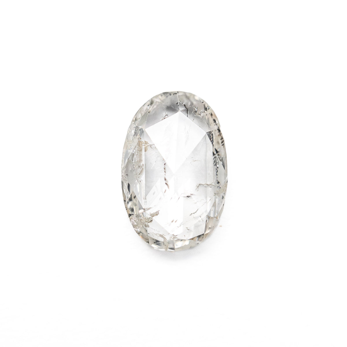 0.86ct 7.87x5.21x2.19mm I2 M Oval Rosecut 27066-05