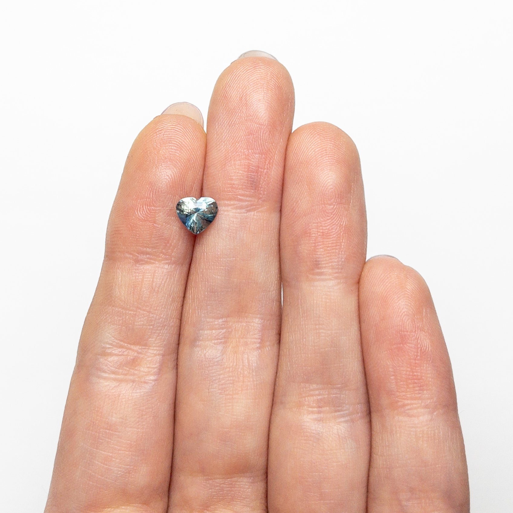 1.10ct 6.39x5.62x4.60mm Heart Brilliant Sapphire 27190-01