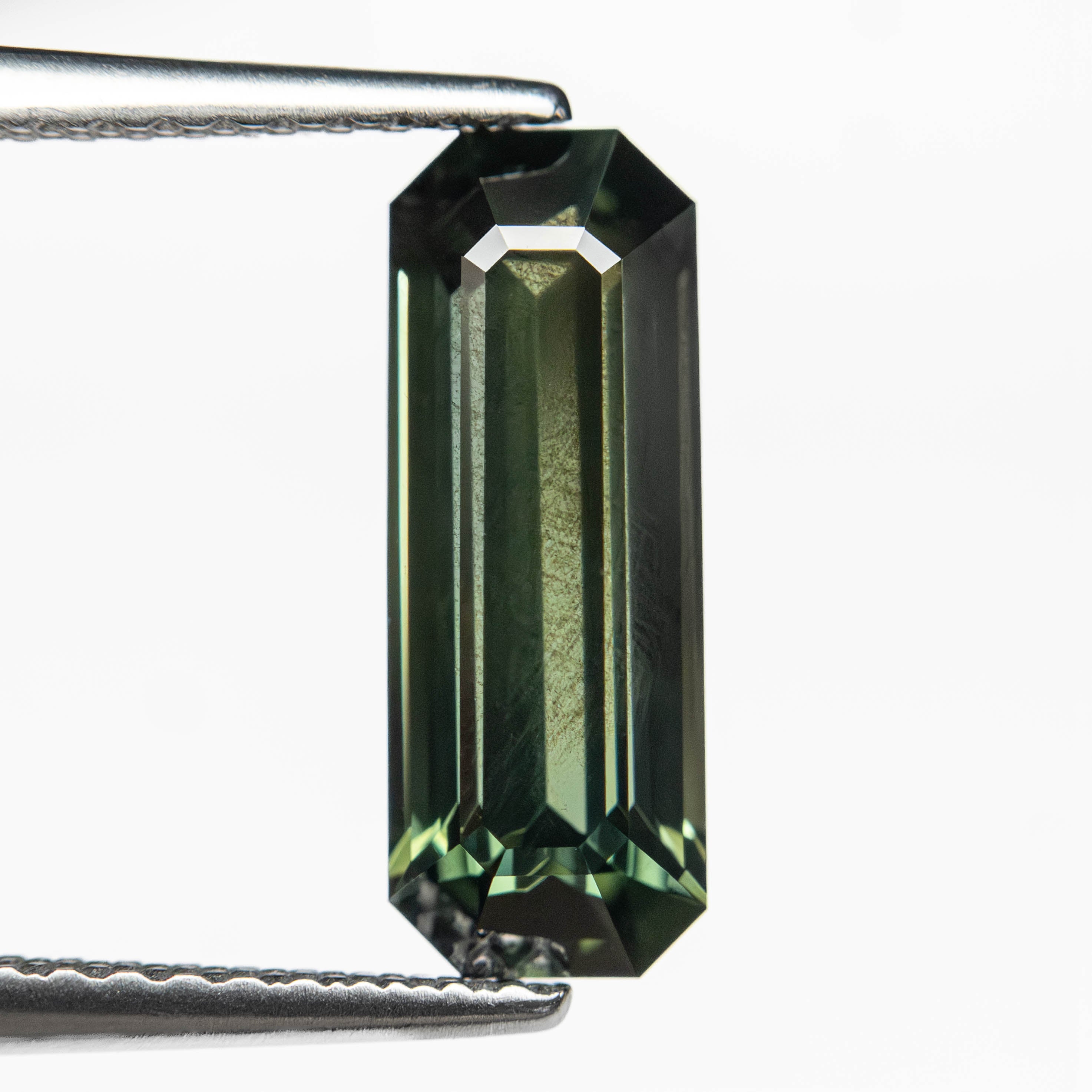 2.24ct 12.42x4.64x3.64mm Cut Corner Rectangle Step Cut Sapphire 27331-02