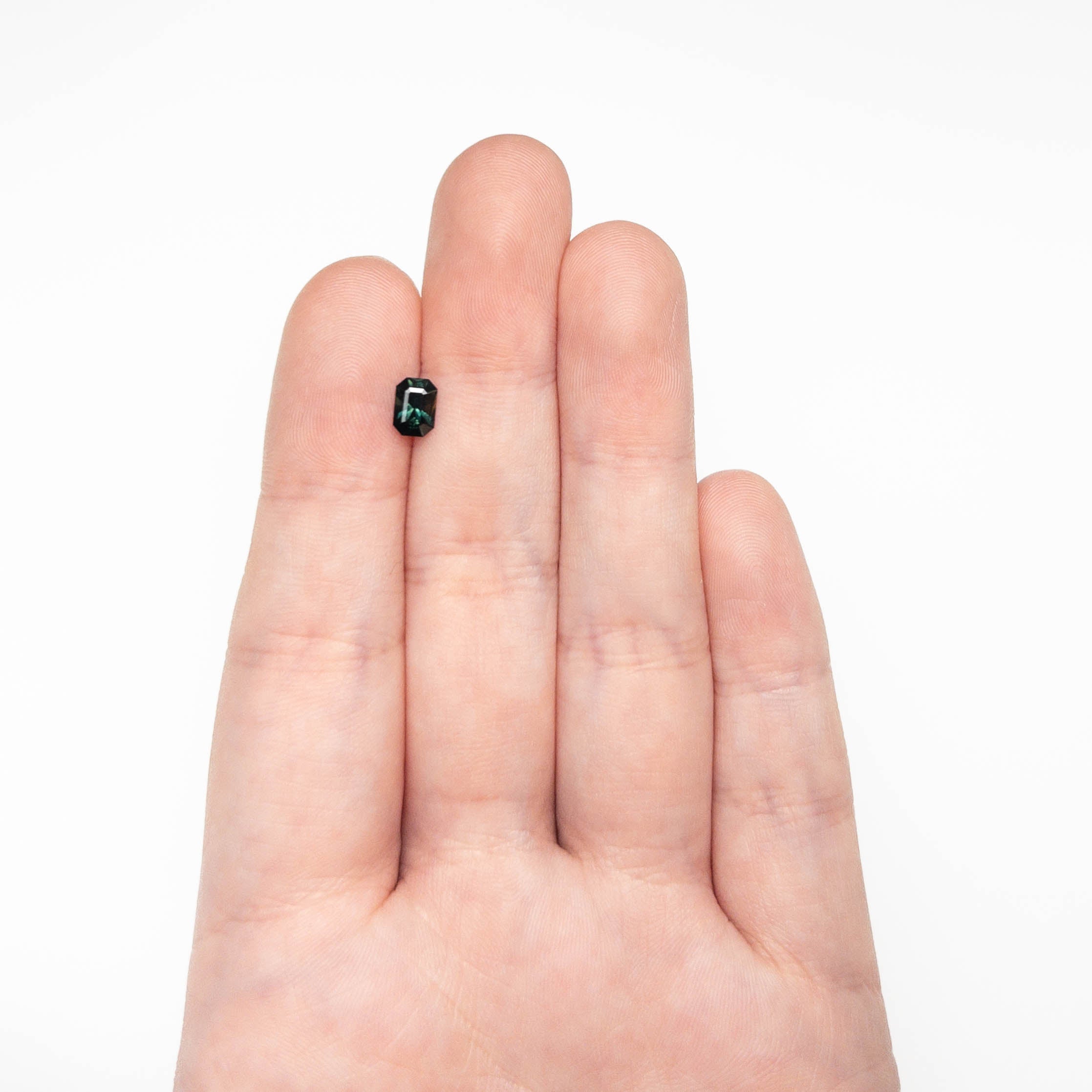 0.70ct 6.26x4.38x3.17mm Cut Corner Rectangle Step Cut Sapphire 27336-27