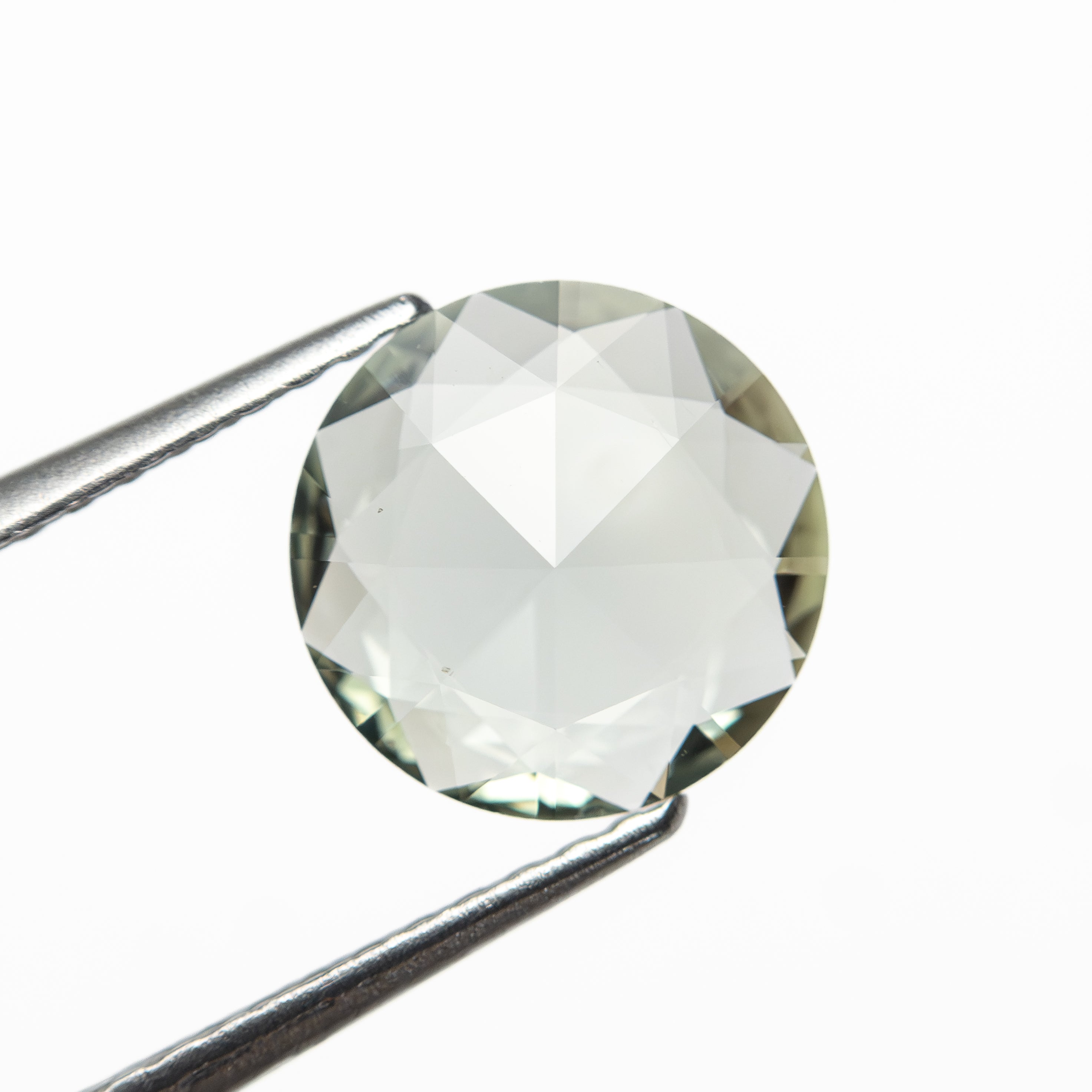 1.28ct 8.02x7.99x2.29mm Round Rosecut Sapphire 27718-02
