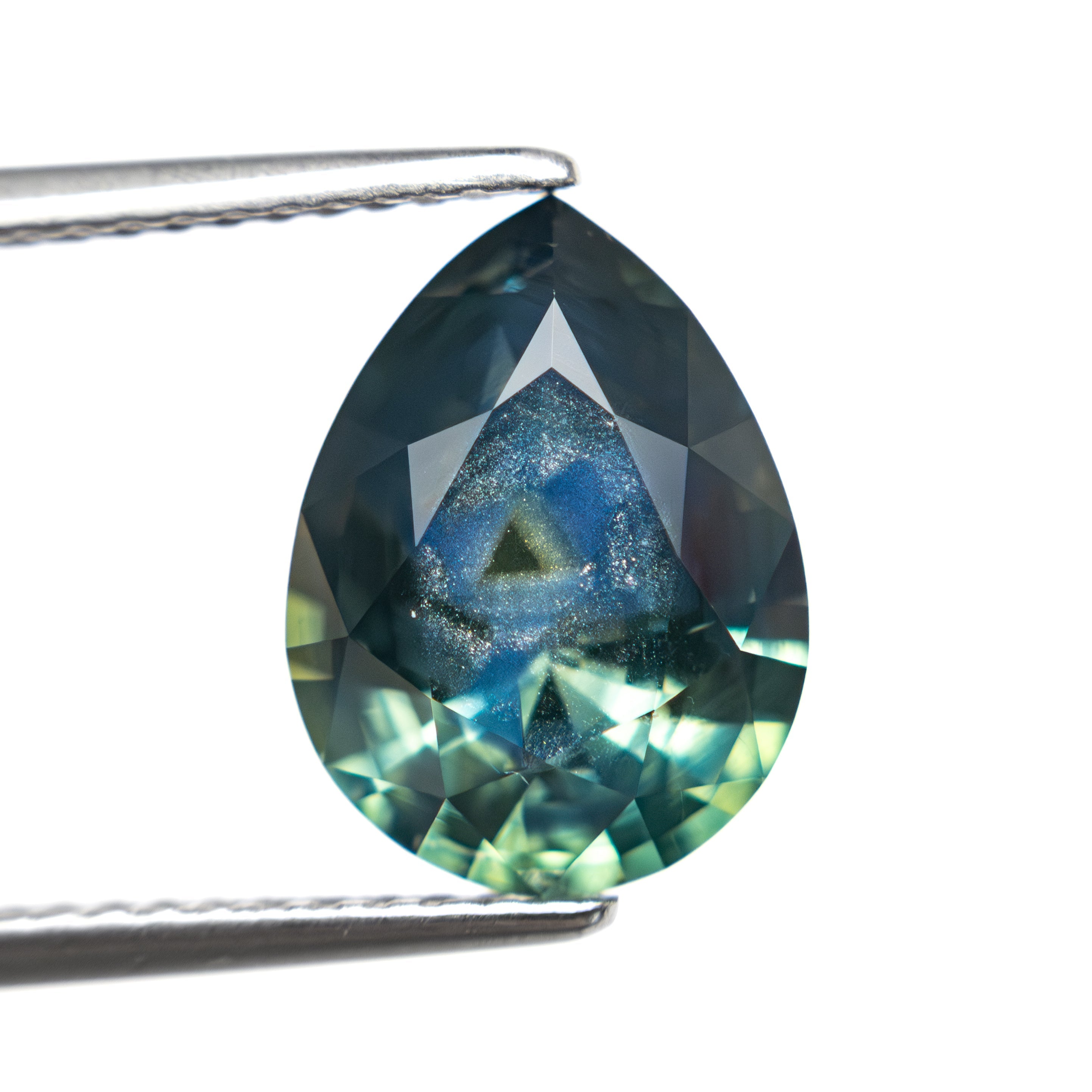 3.95ct 11.57x8.70x5.30mm Pear Brilliant Sapphire 27732-01