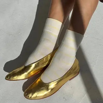 Le Bon Shoppe Wally Socks - Lemon