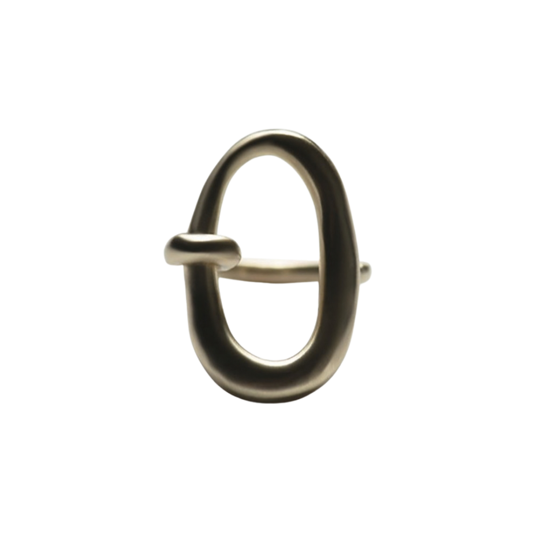 Oval Notch Brass Ring — 8.6.4 Trunk Show