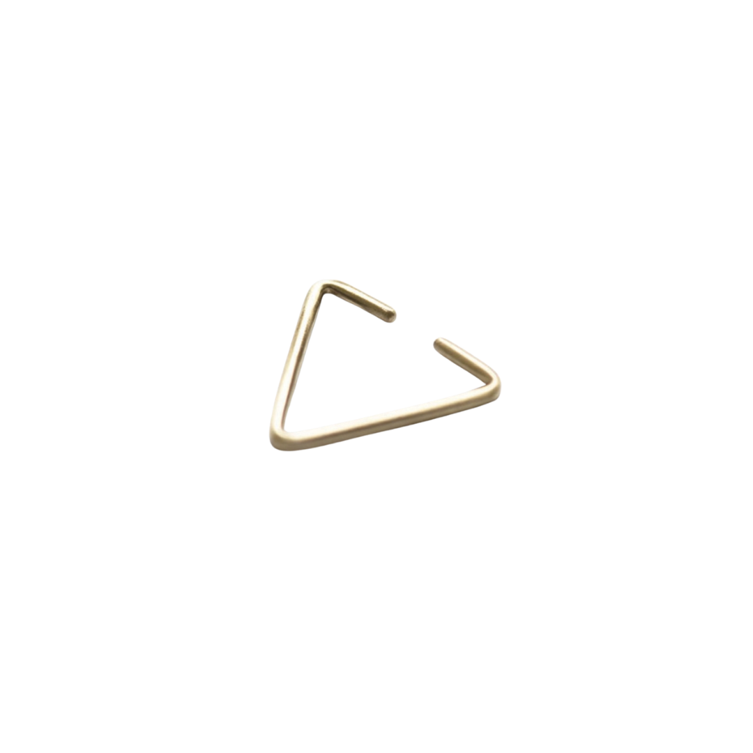 Triangle Brass Ear Cuff — 8.6.4 Trunk Show