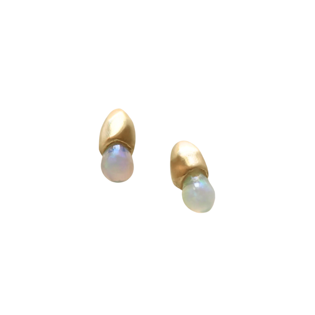 Opal Droplet Stud