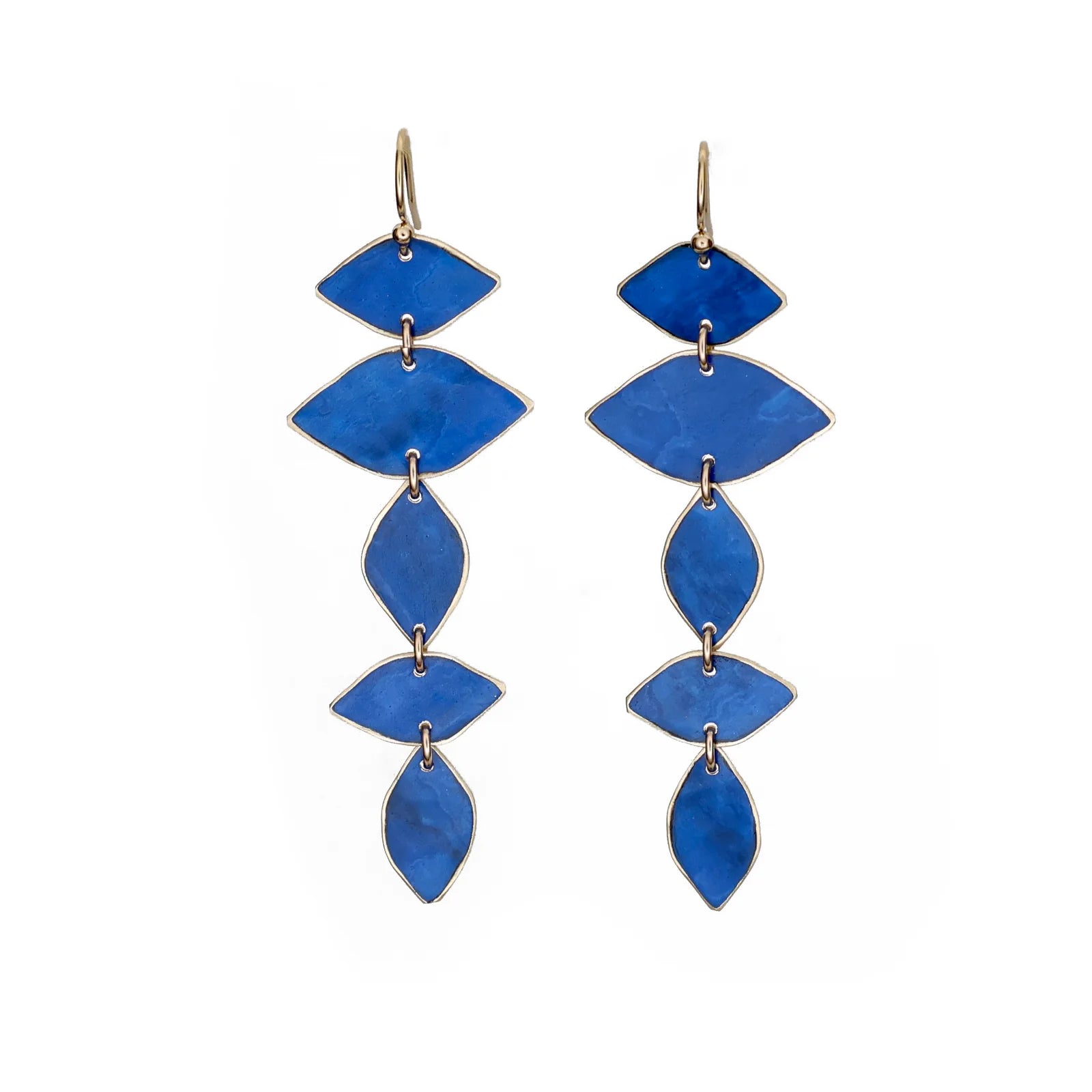 Aria Earrings Lapis