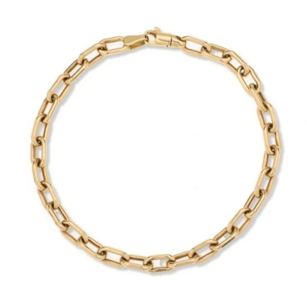 4mm Italian Chain Link Bracelet