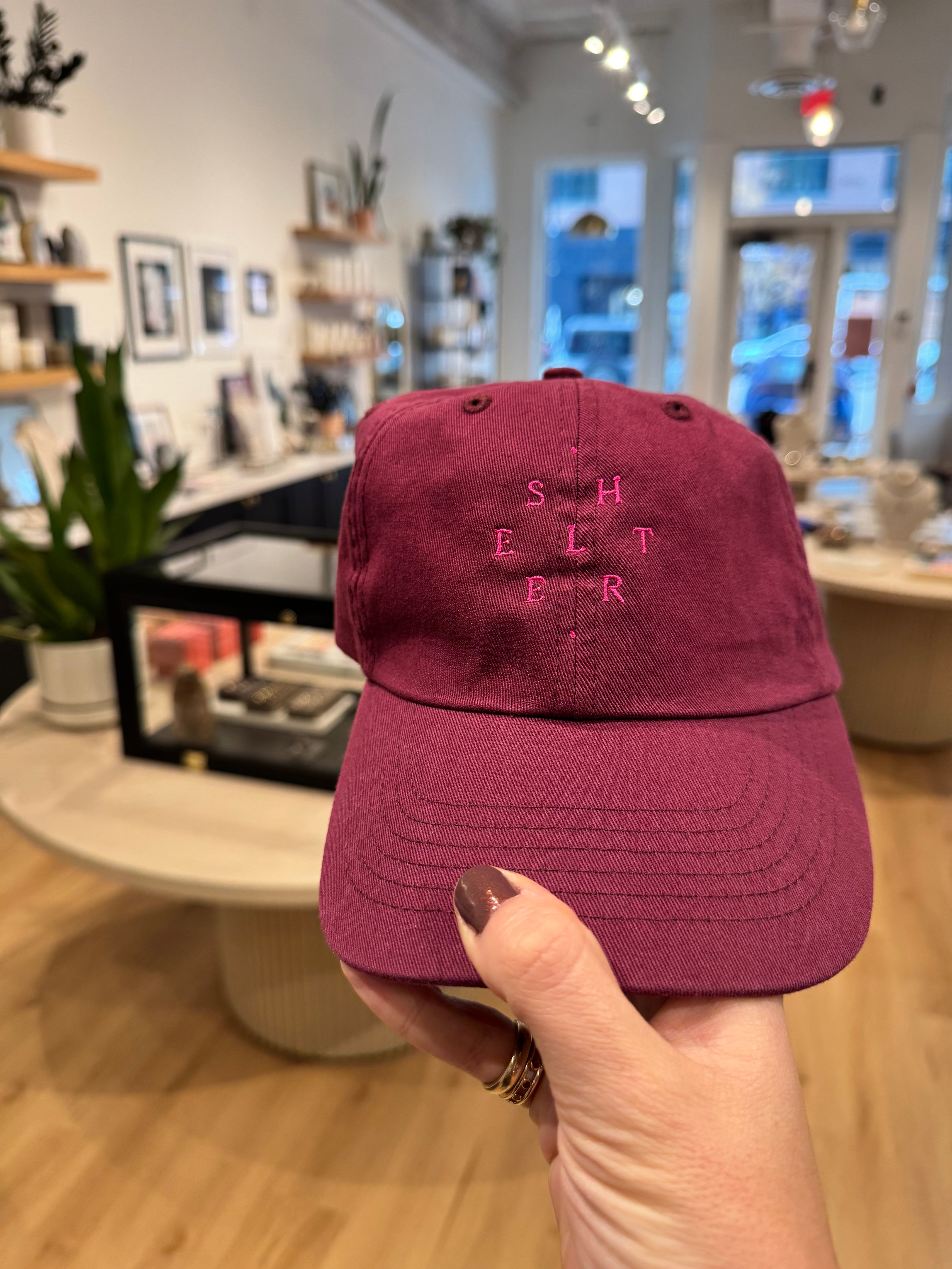 Shelter Embroidered Baseball Hat