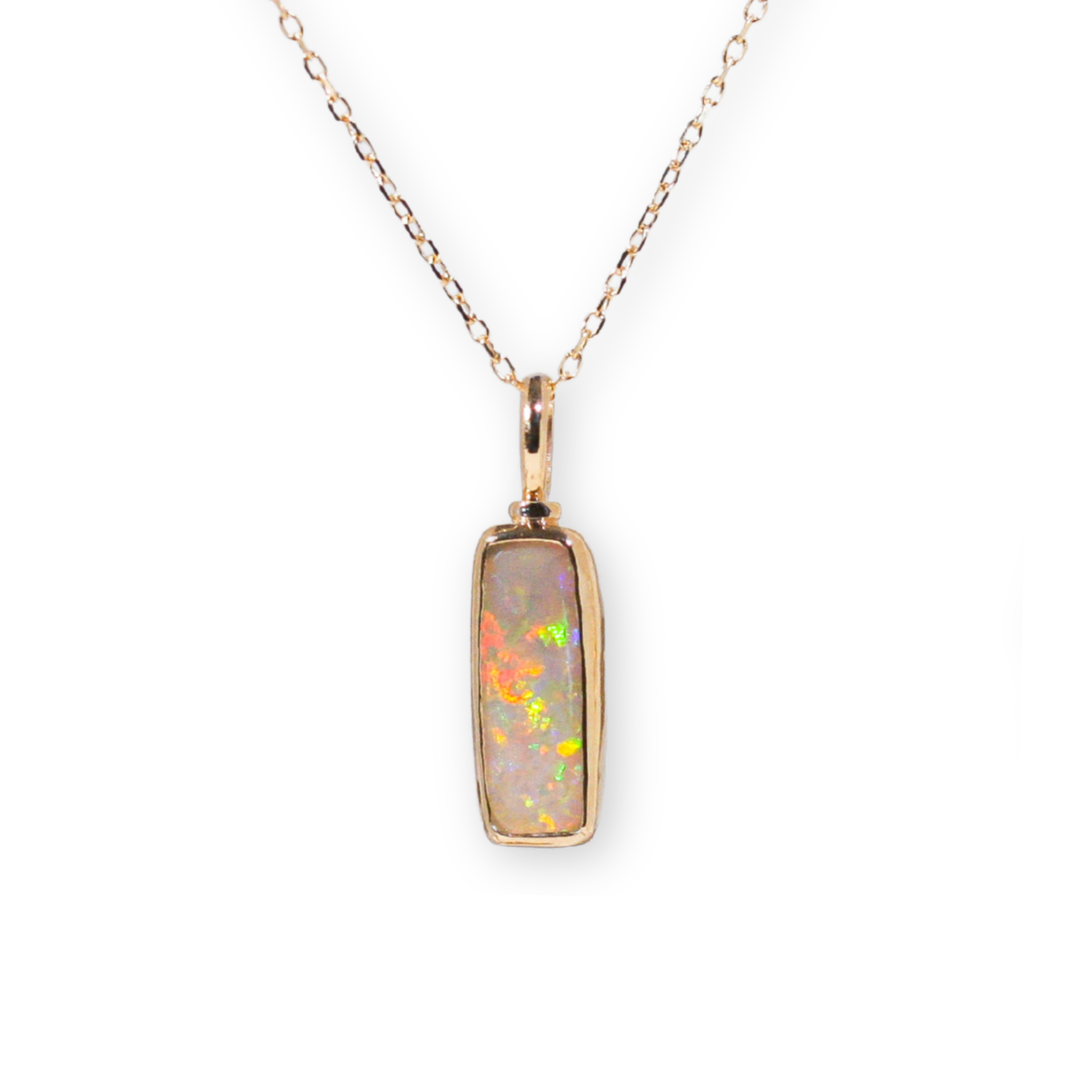 Black Opal Necklace