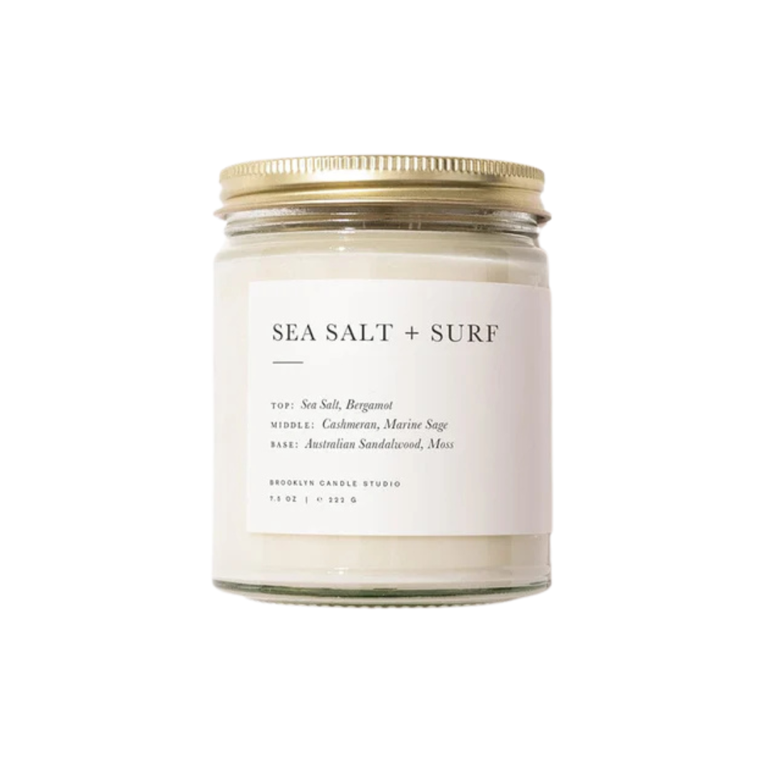 Sea Salt + Surf Jar Candle