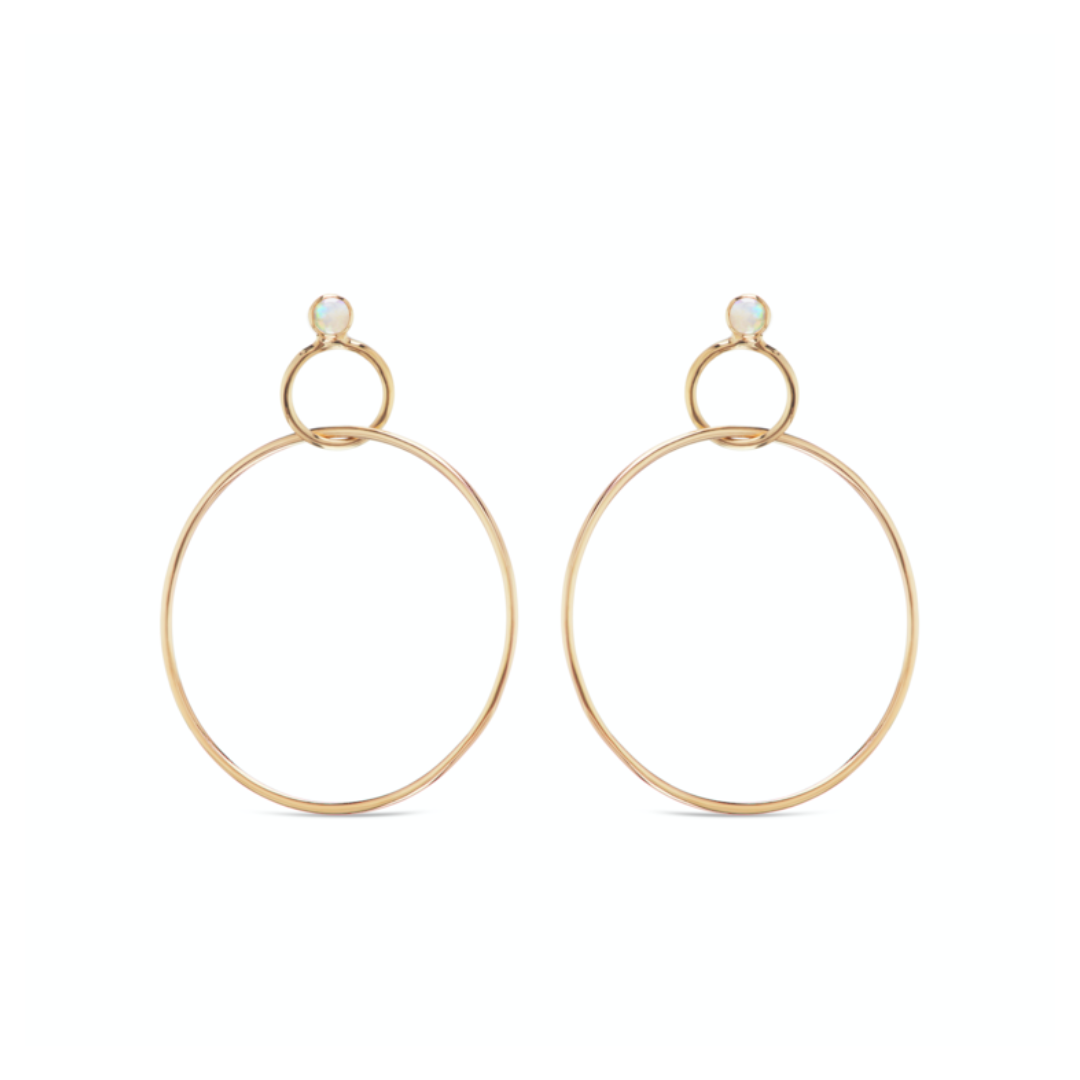 Here My Love Hoops - Opal