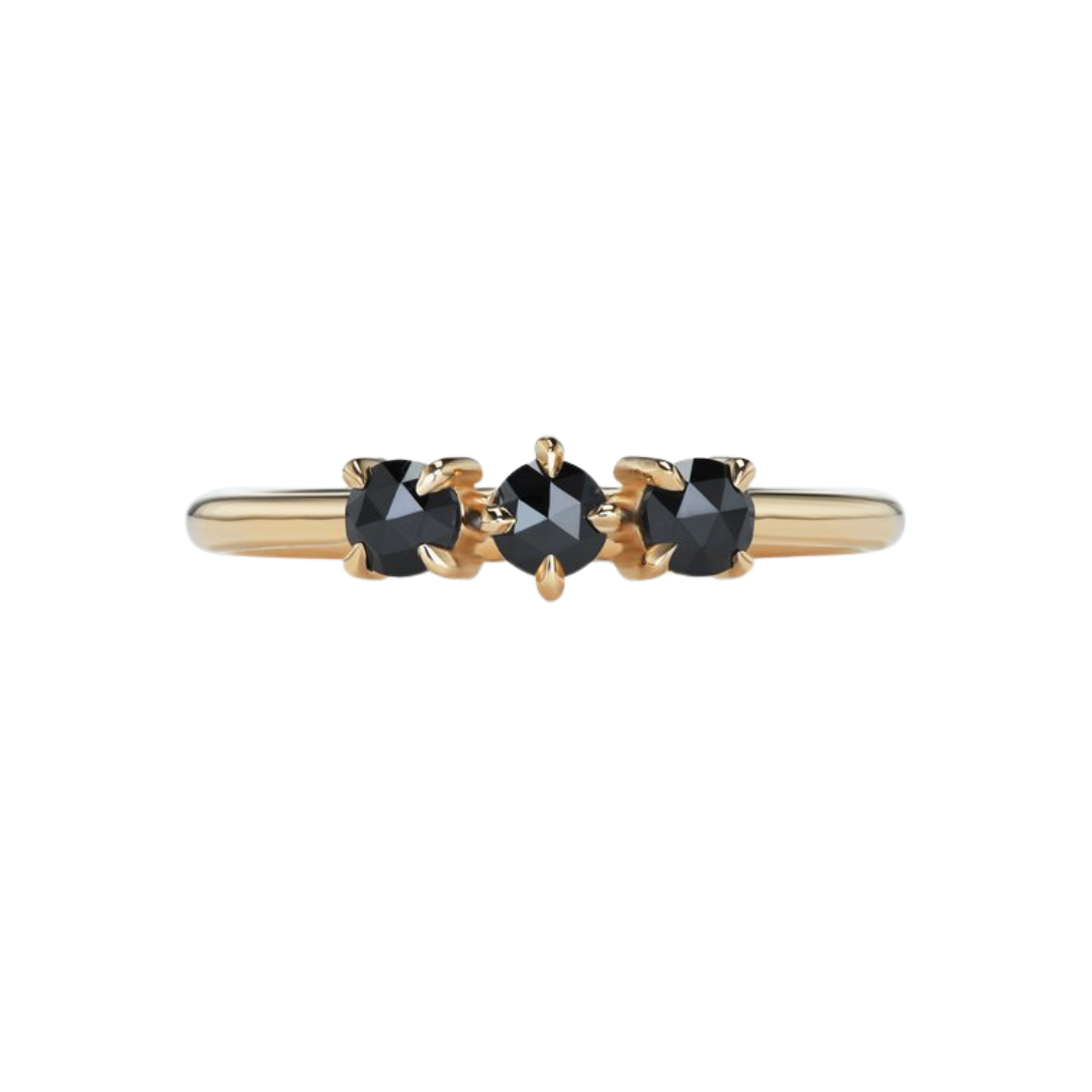 Rae Ring - Black Diamond — Commitment, Curated