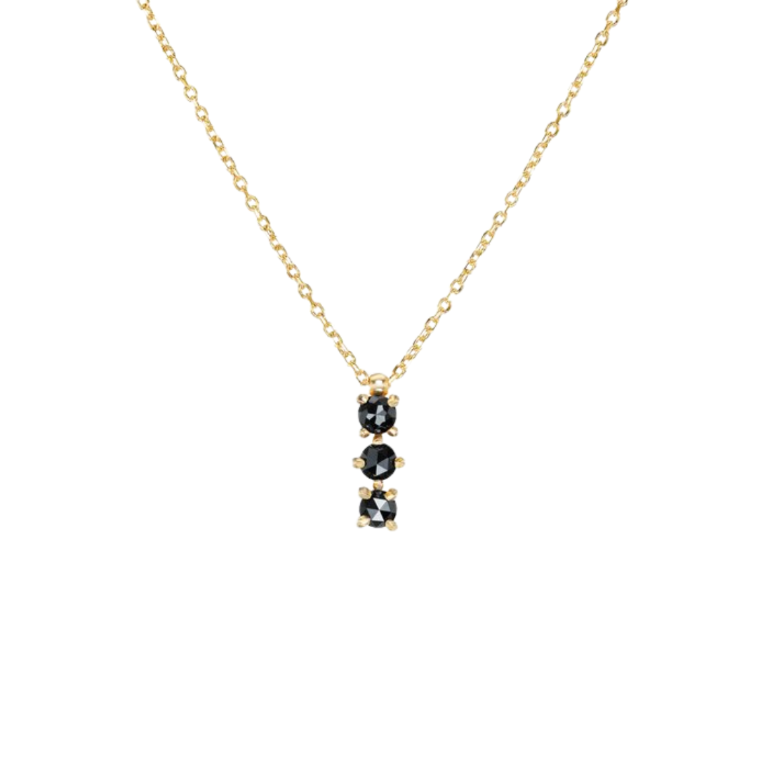 Rae Necklace - Black Diamond — BRUCE Jewelry Trunk Show
