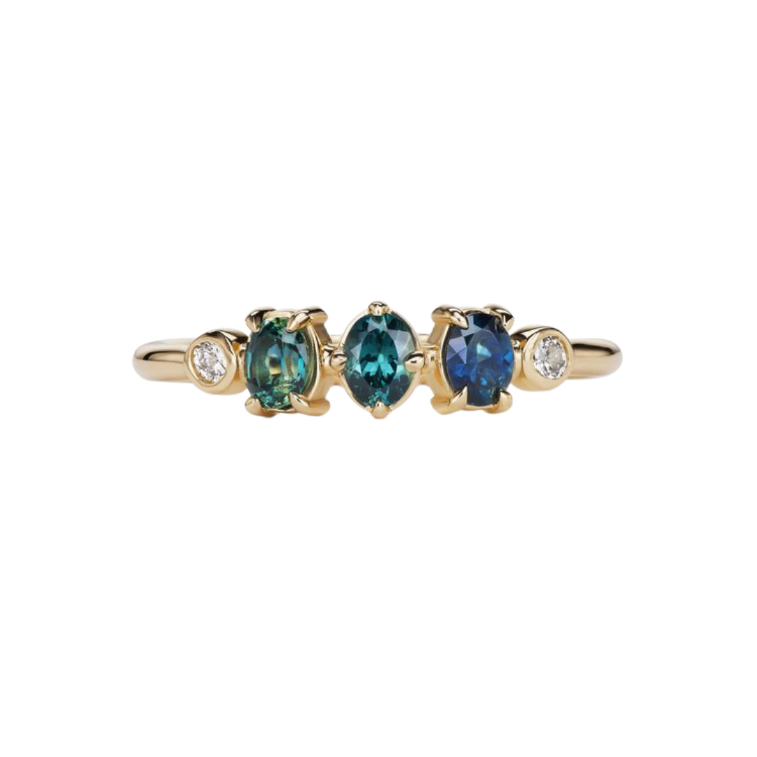 Sapphire Circe Ring — Commitment, Curated