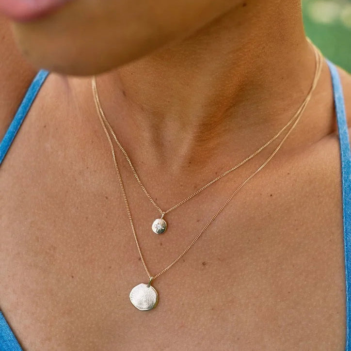 Sasha Circle Pendant Necklace