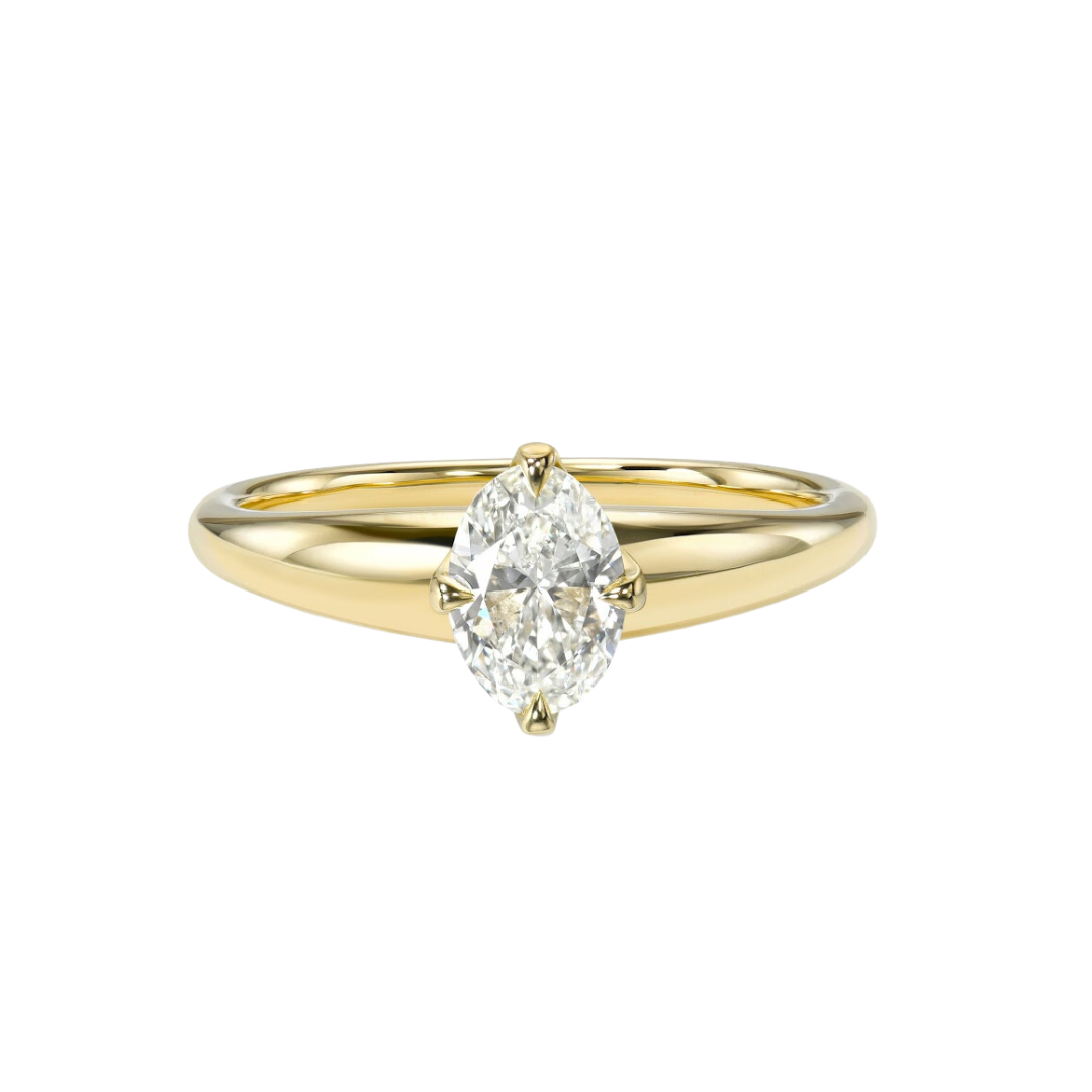 Bubble Solitaire Ring — Commitment, Curated