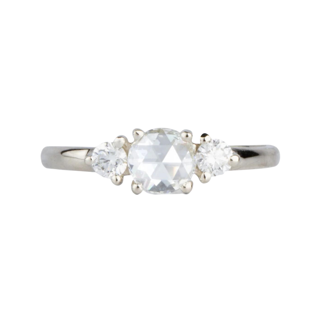 Lenox Ring with Rose Cut Diamond