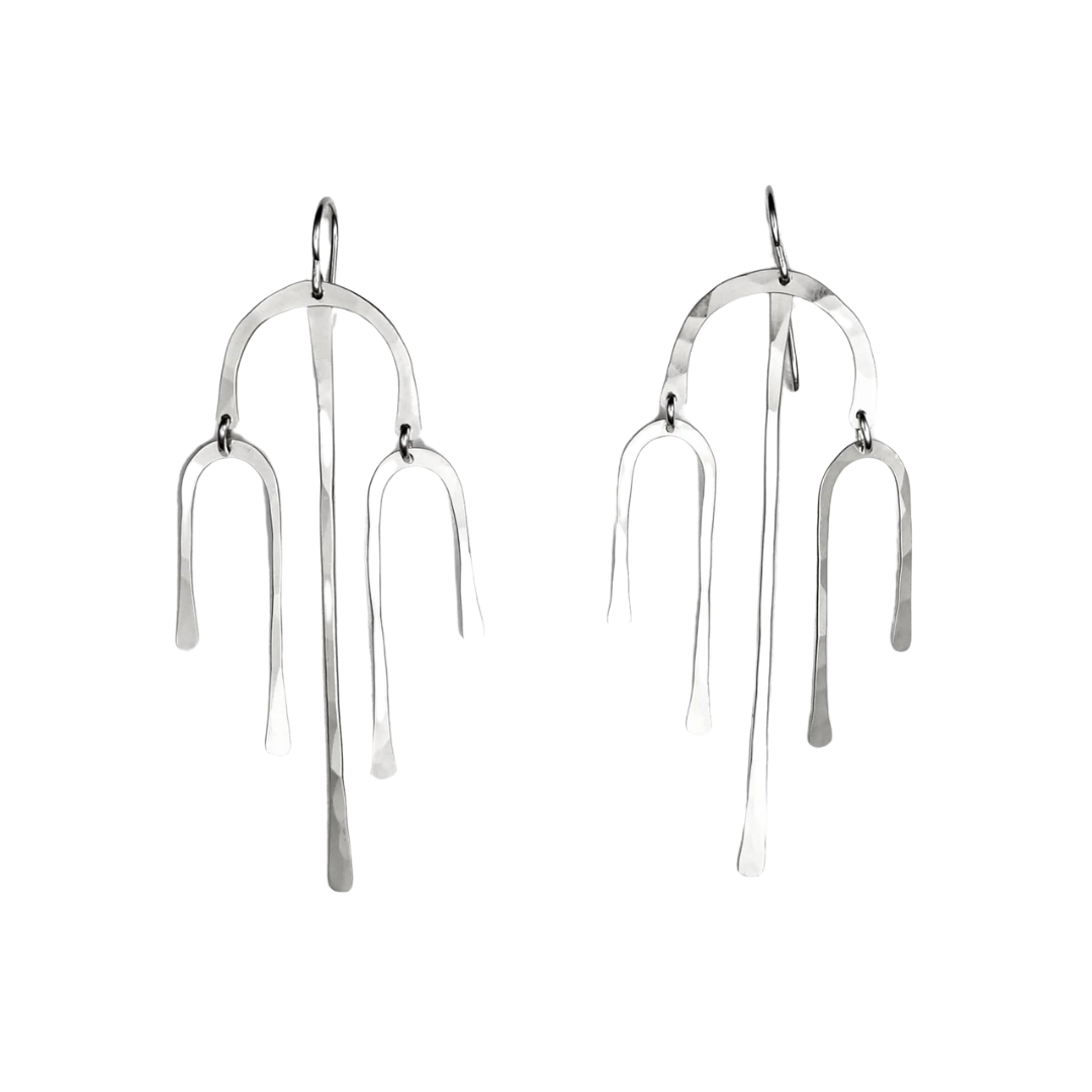 Nora Earrings - Silver
