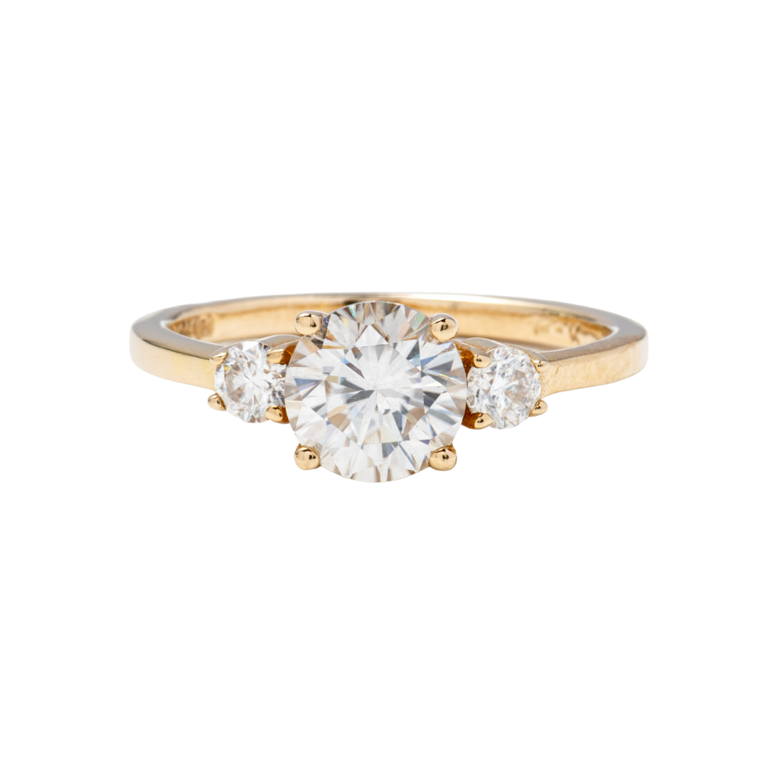Commitment Collection: Azalea Three Stone Ring