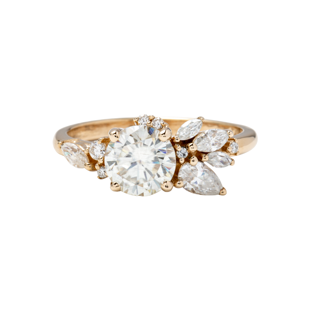Commitment Collection: Rose Cluster Ring