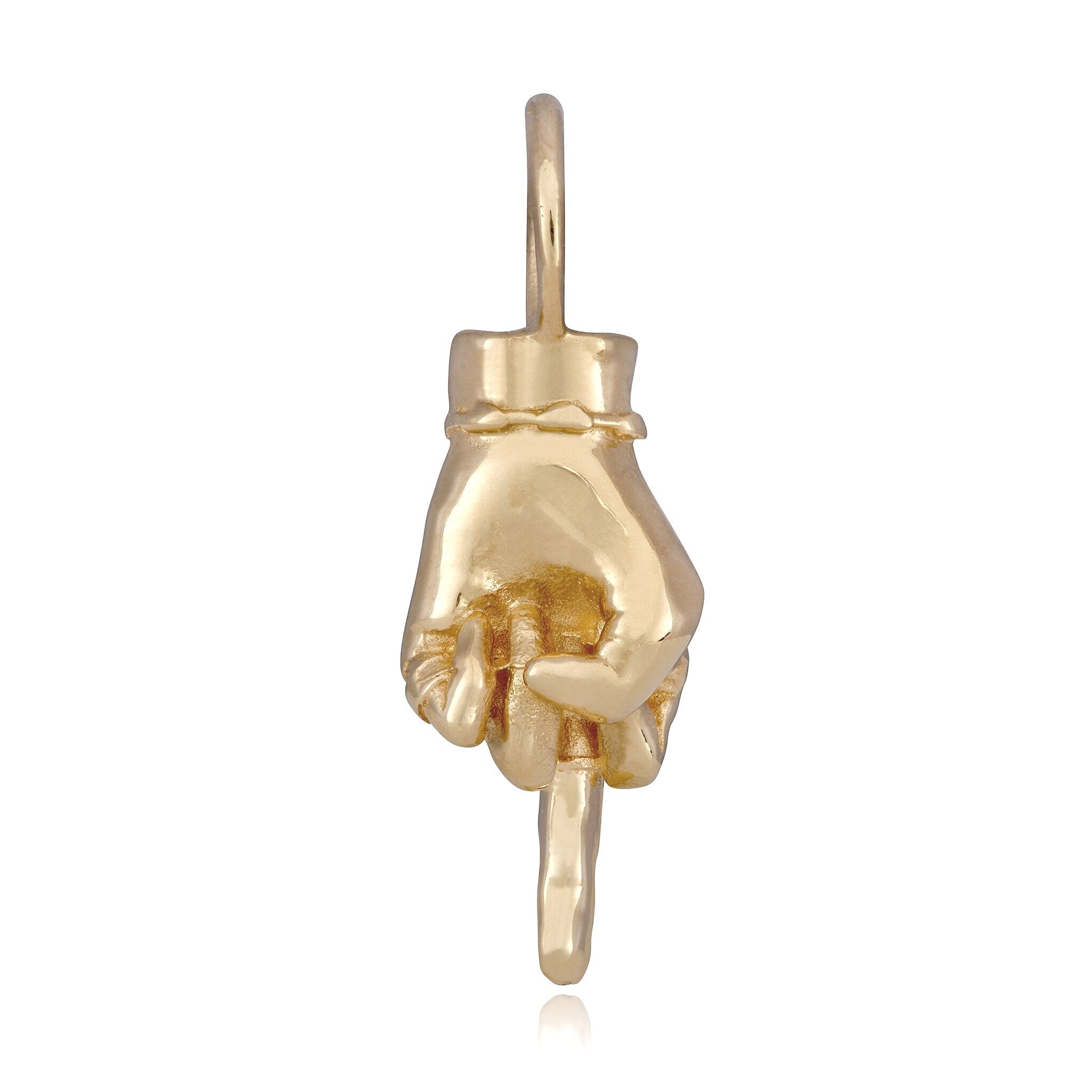 'The Ladybird' Middle Finger Charm — Maura Green Jewelry Trunk Show