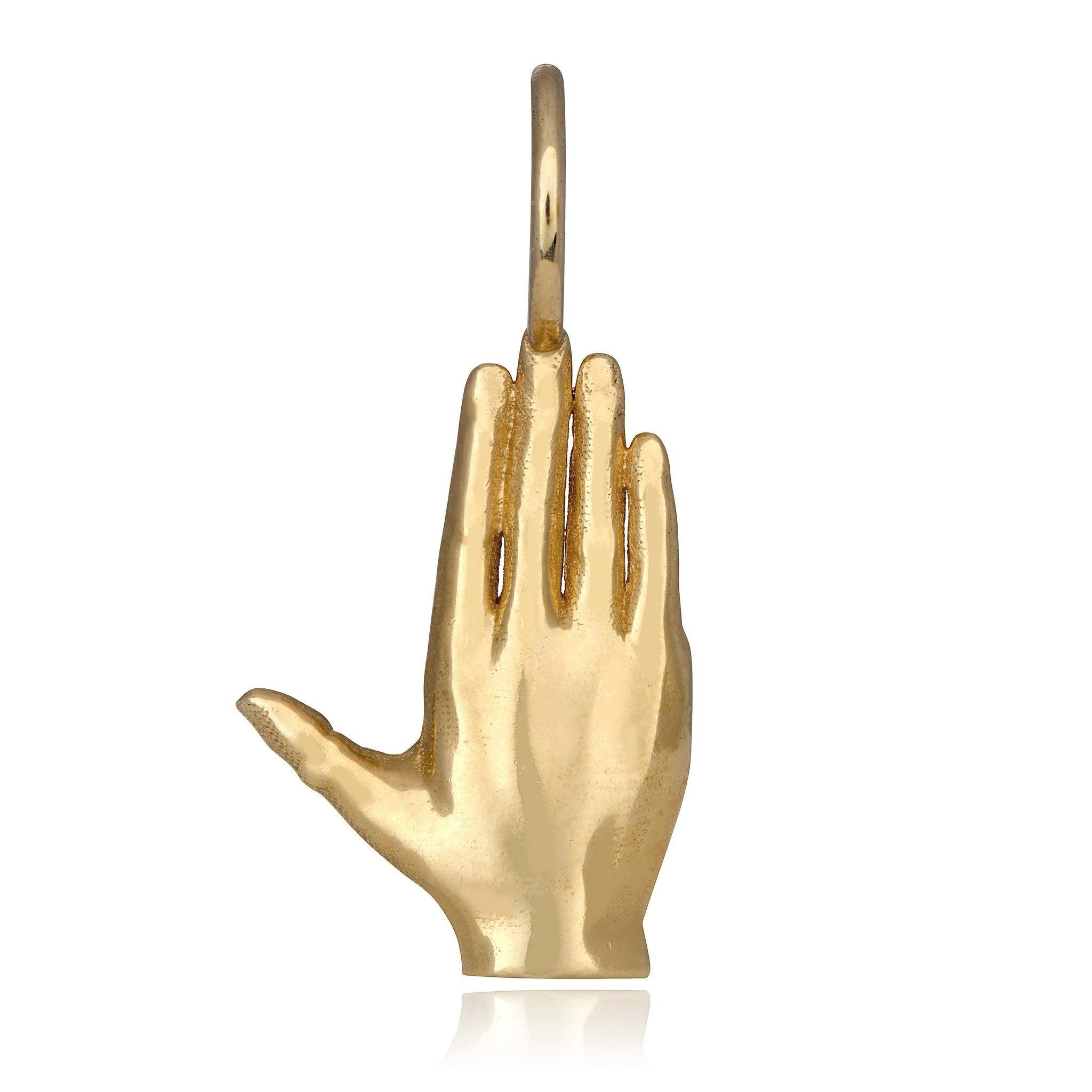 Hamsa LadyFinger Charm — Maura Green Trunk Show