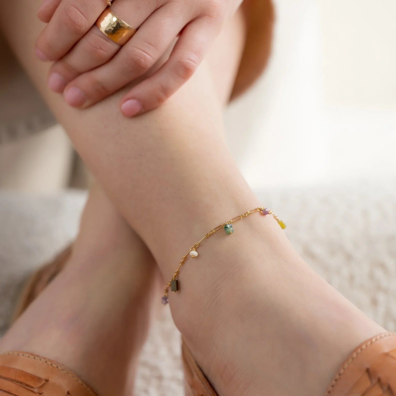 Desert Bloom Anklet