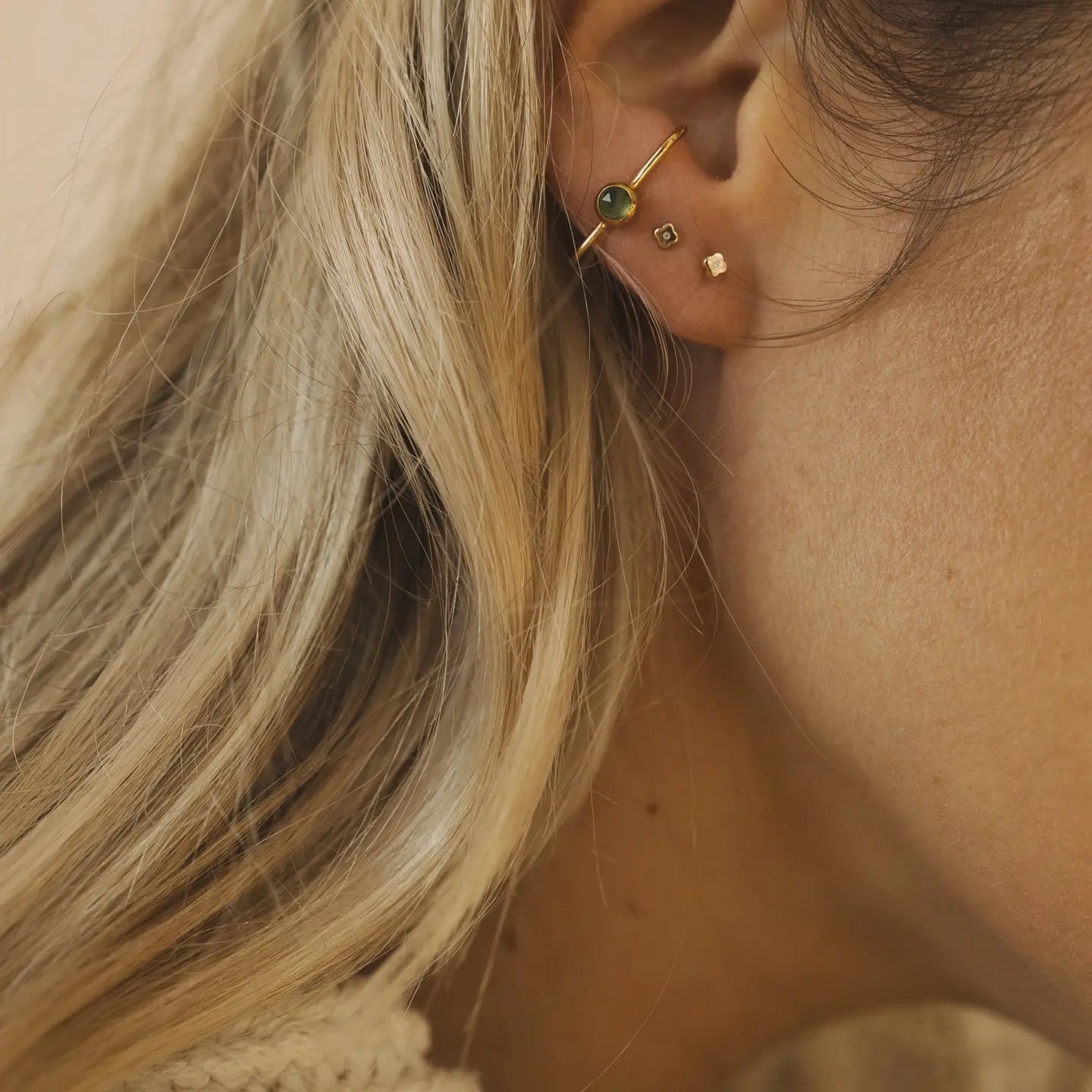 Dillon Studs - Serpentine