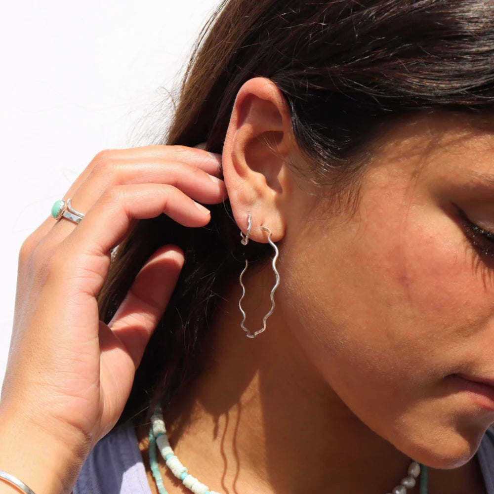 Dreamwave Hoop Earrings