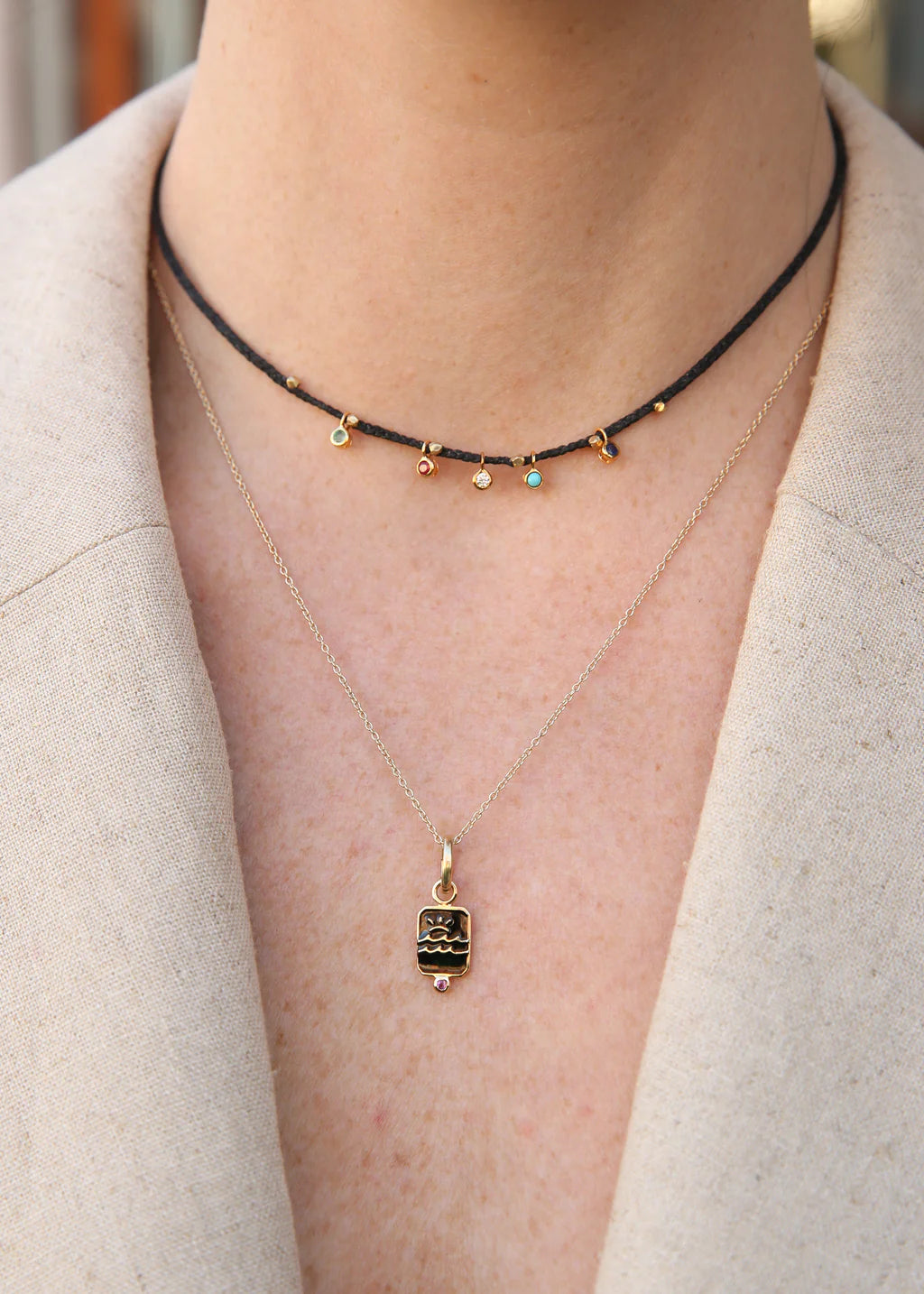 Oval Enhancer Charm