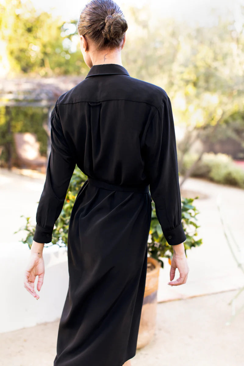 Ry Shirtdress - Black