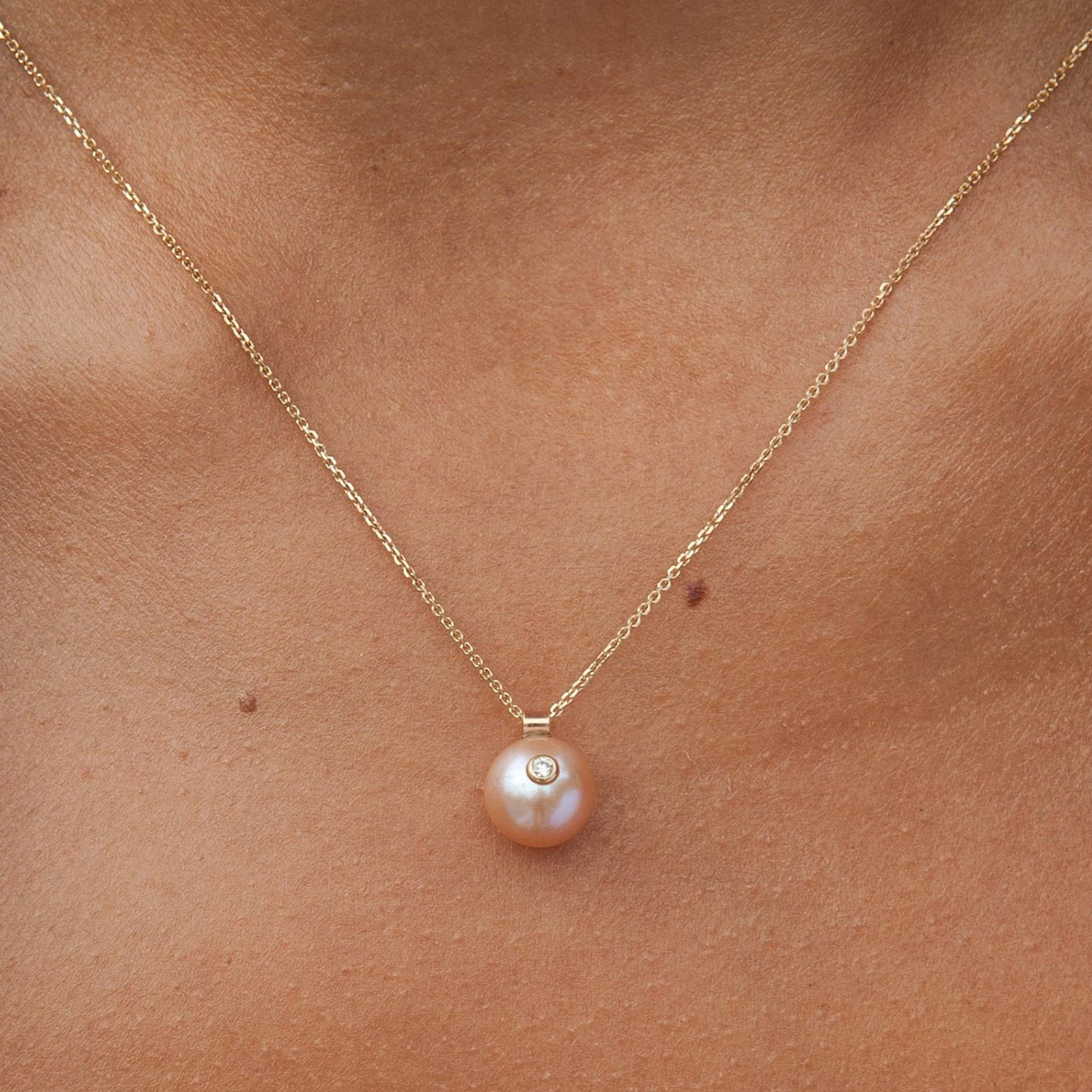 Everly Necklace - Pink — WHITE/SPACE Trunk Show