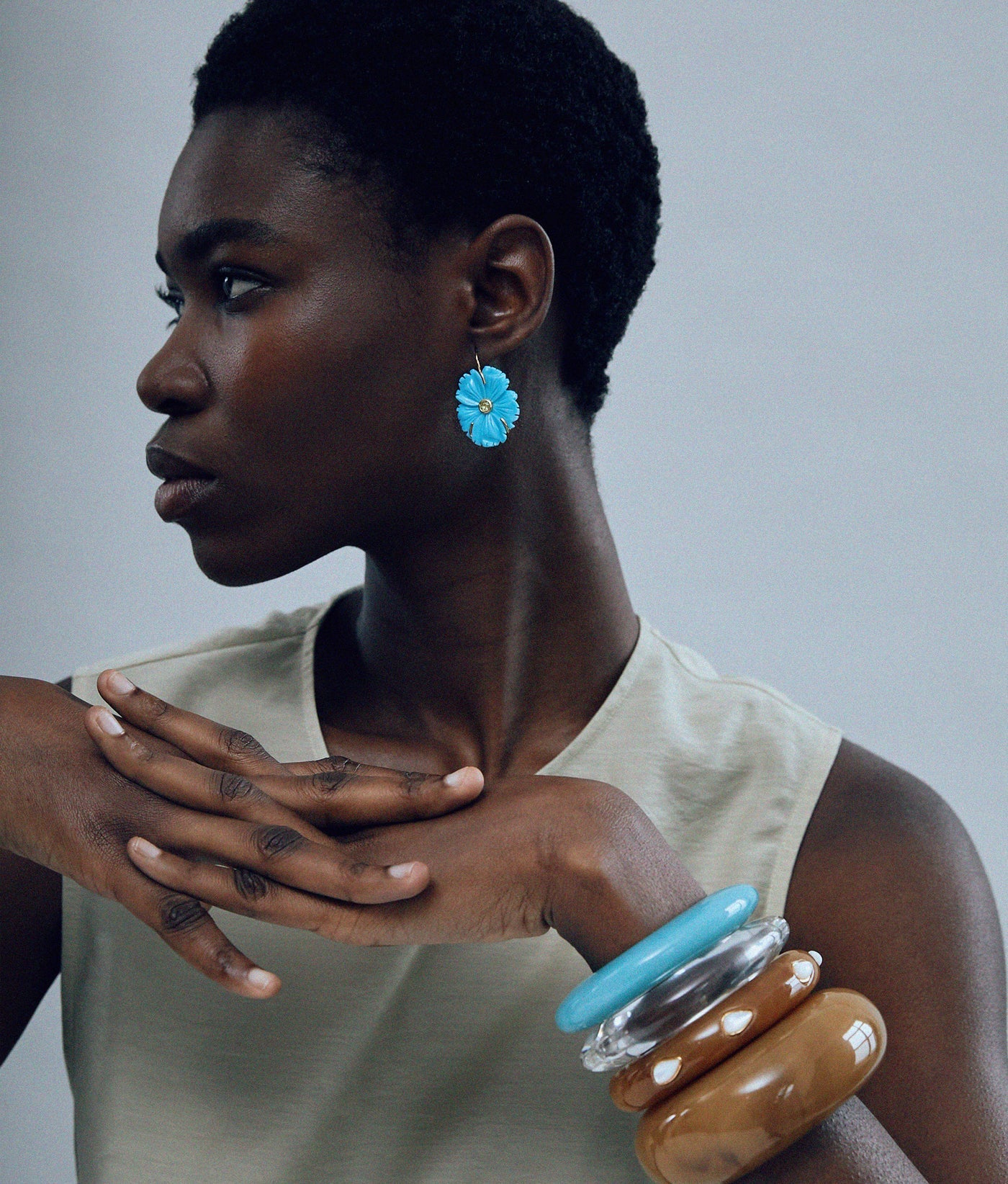 Arc Cuff - Mocha — Lizzie Fortunato Demi-Fine Trunk Show
