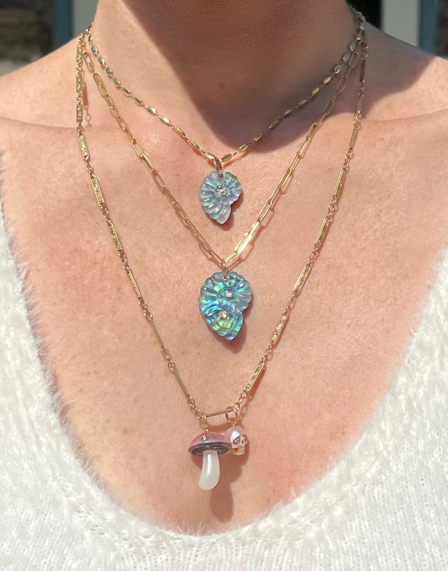Small Luminescent Ammonite — Maura Green Trunk Show